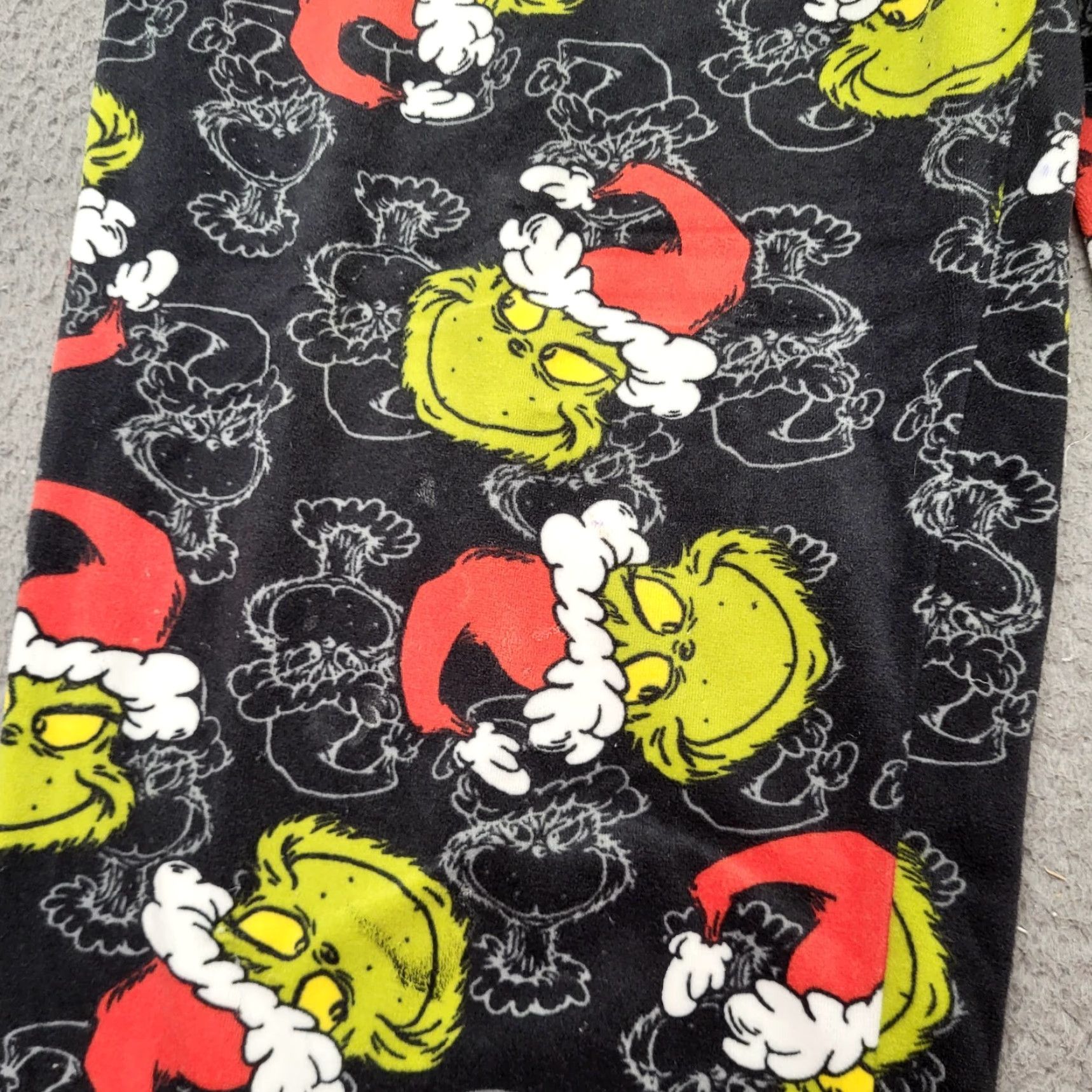 Vintage VINTAGE? No — not vintage. The Grinch Dr. Seuss PJ Pants Mens XL Christmas Sleep Lounge Pajamas Bottom Size US 36 / EU 52 - 3 Thumbnail