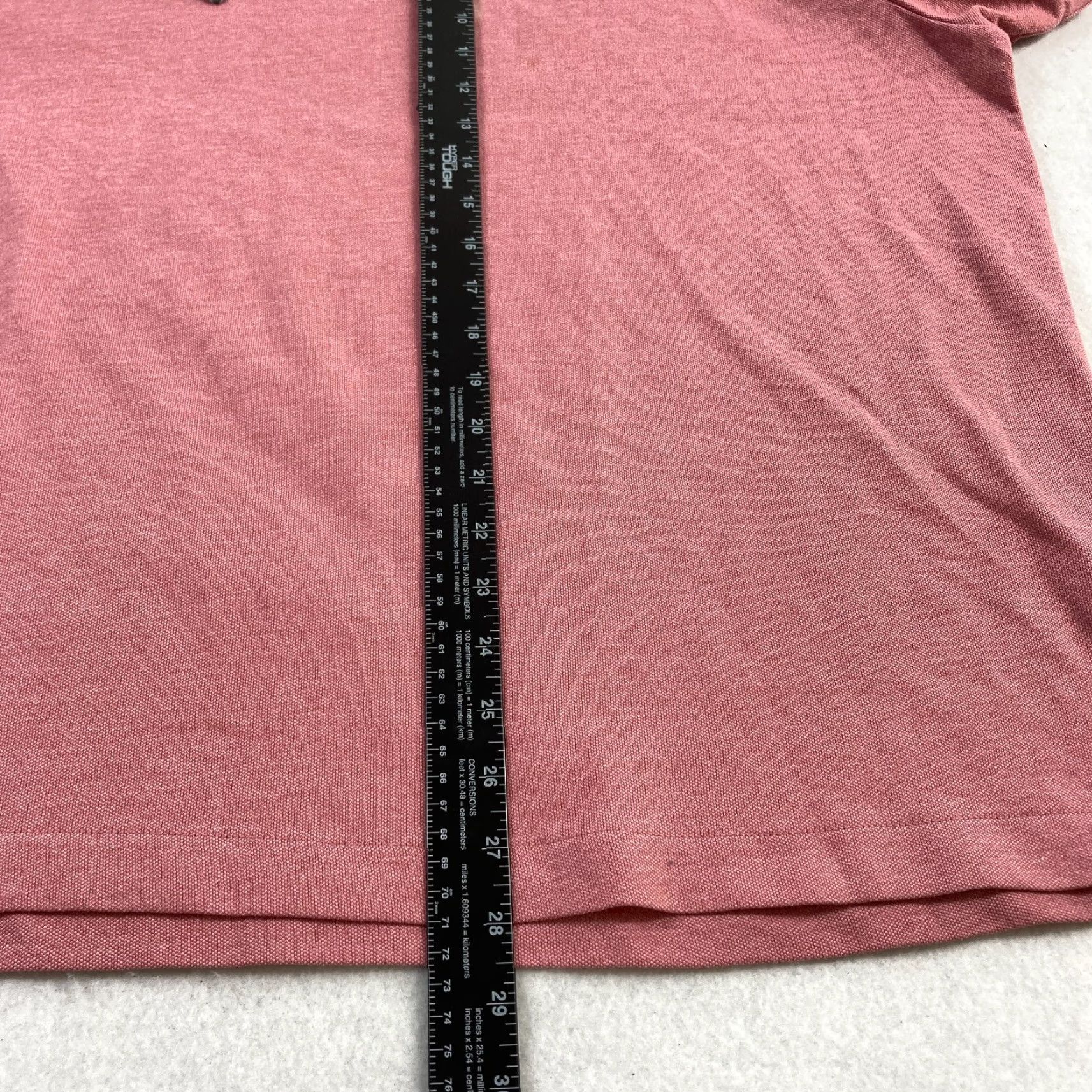 Van Heusen Van Heusen Polo Shirt Mens 2XL Regular Fit Pink Nectar Short Sleeve Polo NWT Casual Shirt Mens Pink Nectar 2XL Size US XXL / EU 58 / 5 - 6 Thumbnail