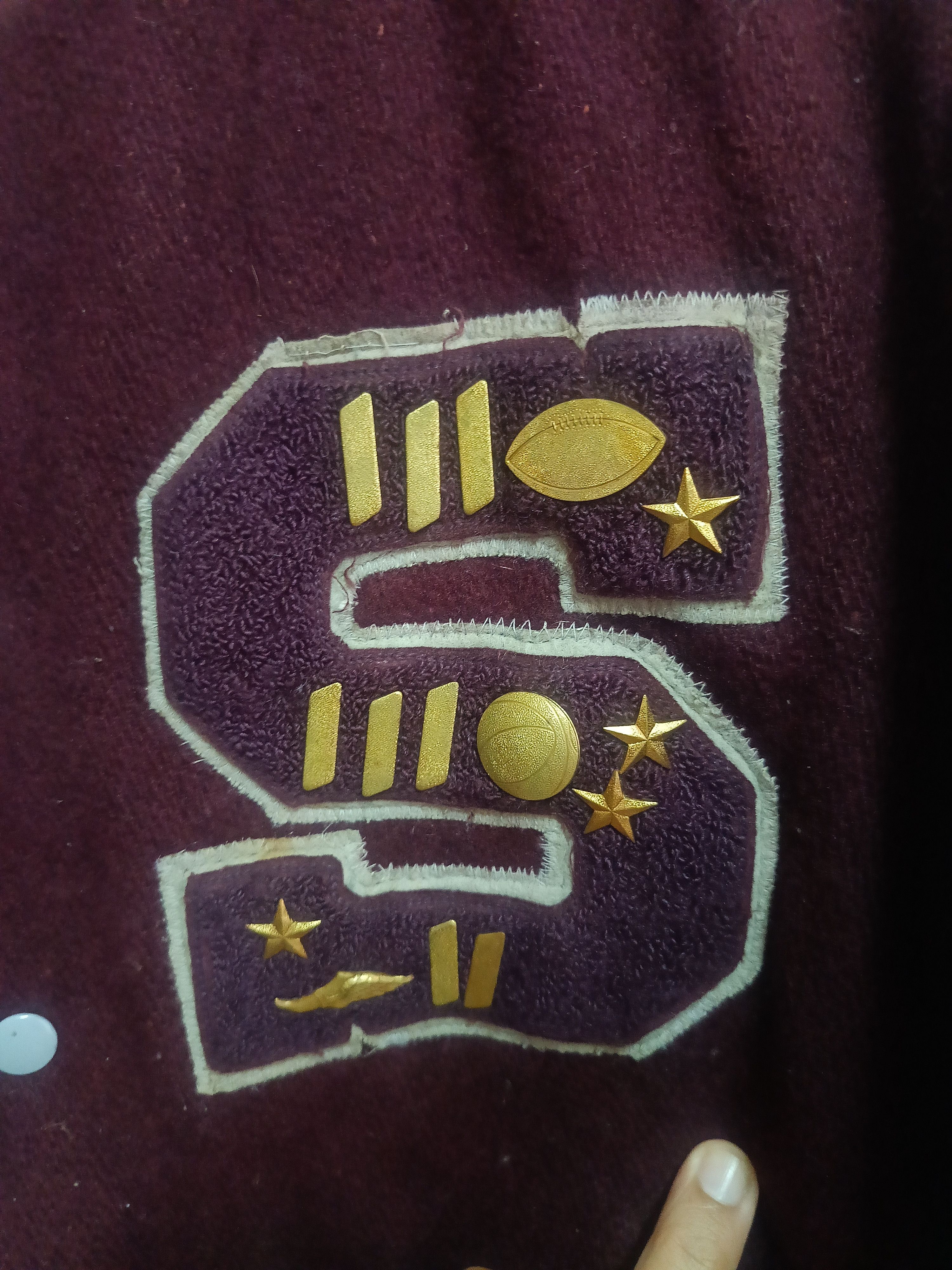 MLB × Vintage Rare Vtg 80s Letterman Varsity Jostens Trophy Jacket Size US M / EU 48-50 / 2 - 5 Thumbnail