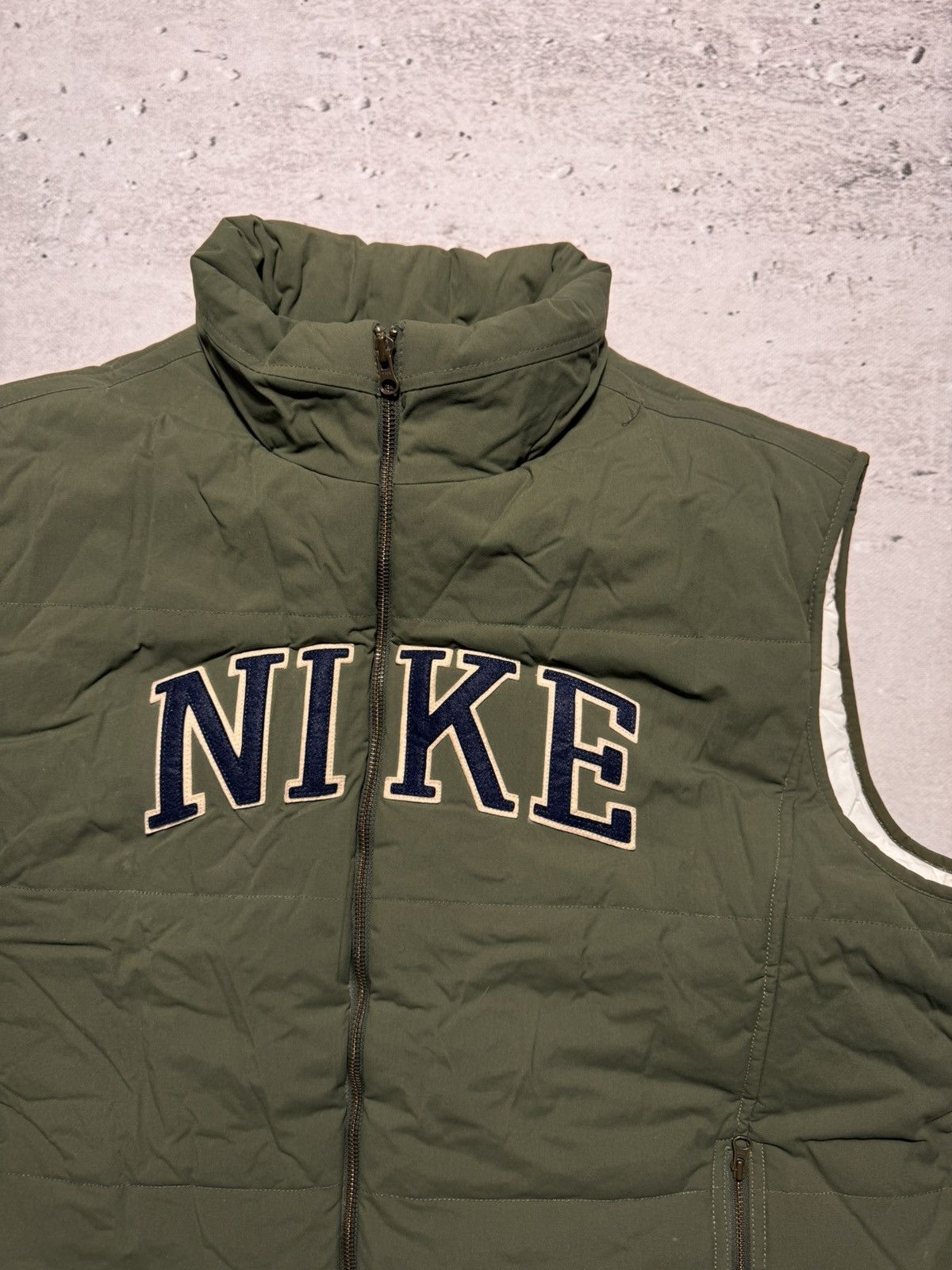 Nike × Nike ACG NIKE PUFFER DOWN CENTER LOGO OVERSIZE VEST Size US XXL / EU 58 / 5 - 3 Thumbnail