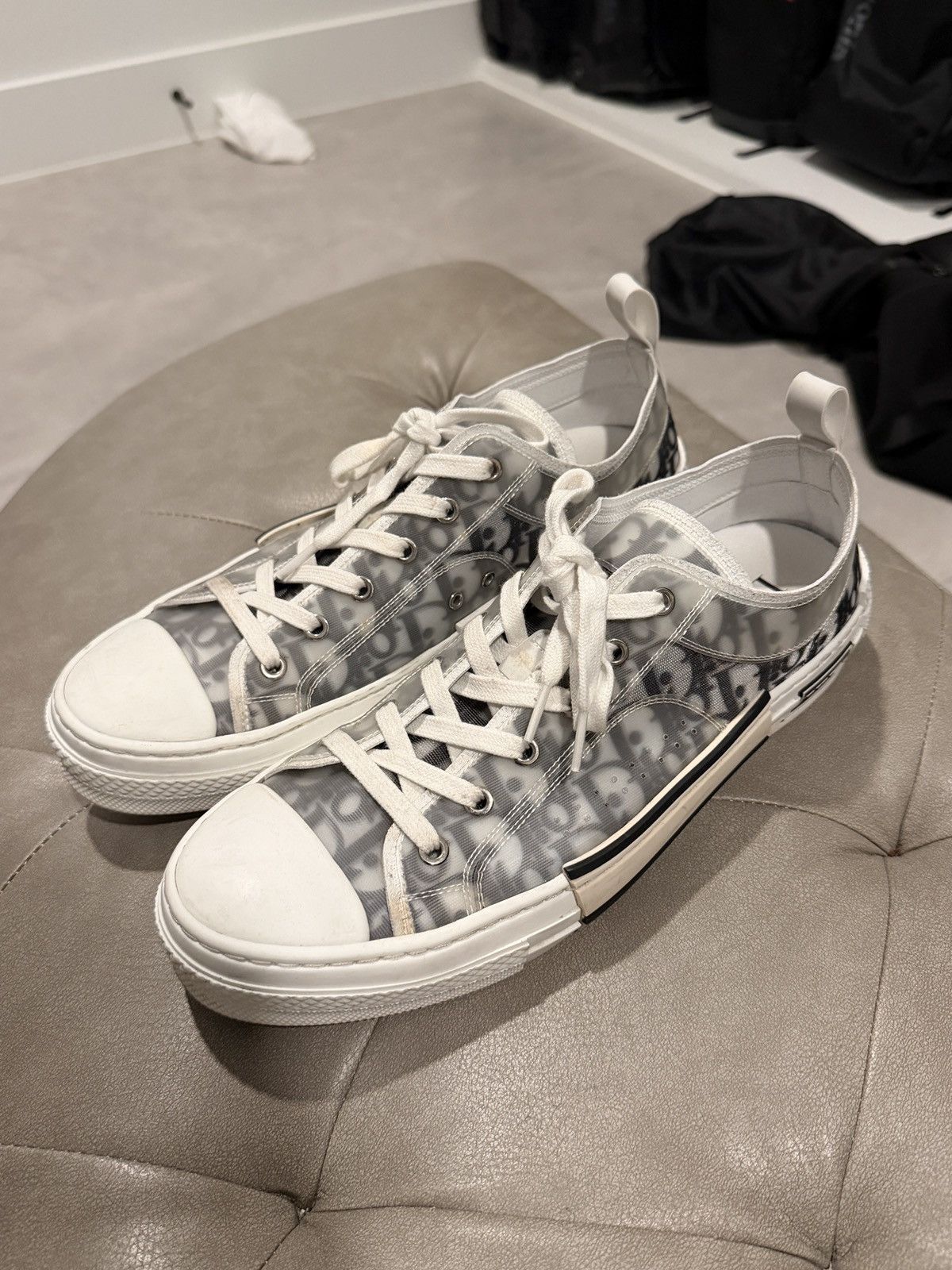 Dior Dior B23 Converse Chuck Taylor Size 10.5 Size US 10.5 / EU 43-44 - 3 Thumbnail