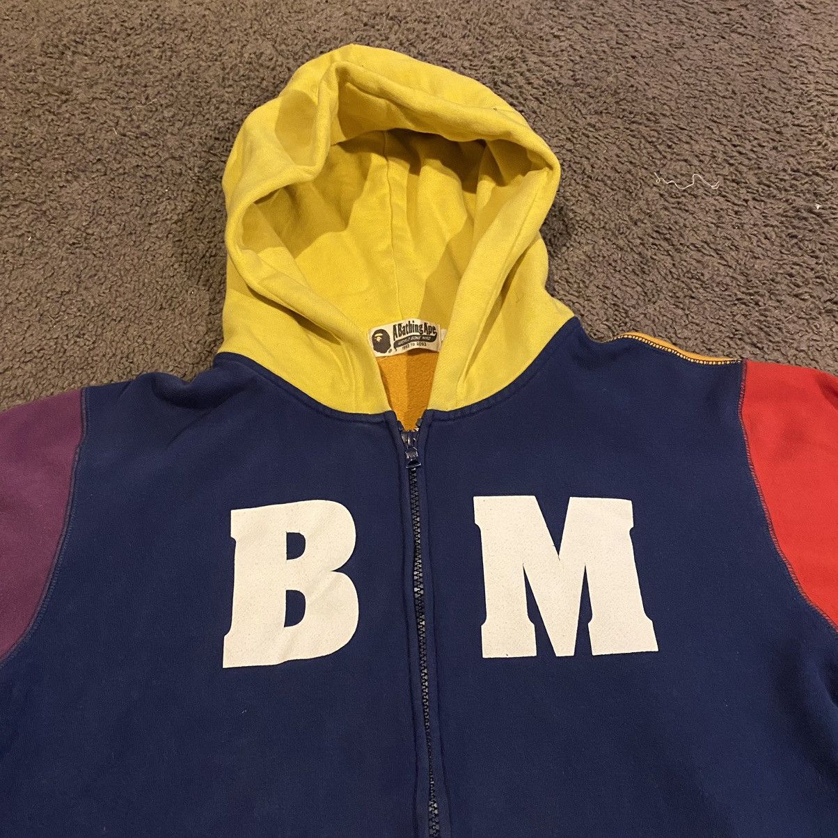 Bape Baby Milo Zip Hoodie Size US L / EU 52-54 / 3 - 3 Thumbnail