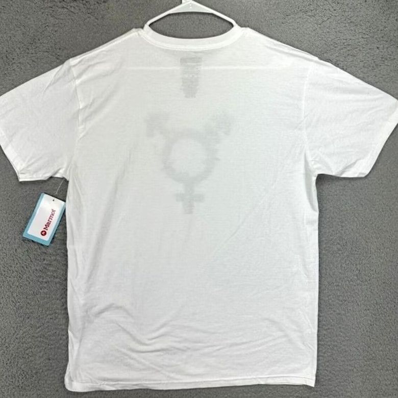 Marmot Marmot Pride Tee T-Shirt Adult Large White Organic Cotton Short Sleeve Mens NEW Size US L / EU 52-54 / 3 - 3 Thumbnail