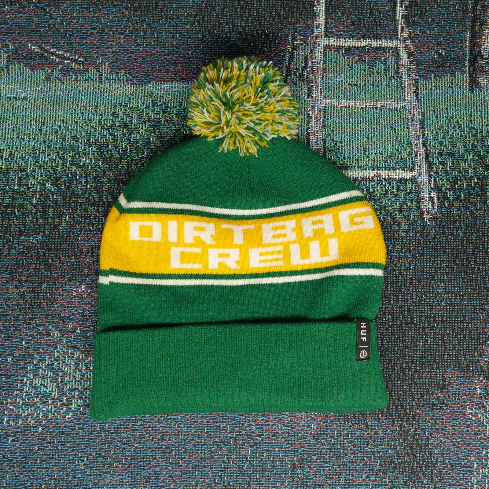 Huf Huf Dirtbag Crew Pom Beanie Size ONE SIZE - 1 Thumbnail