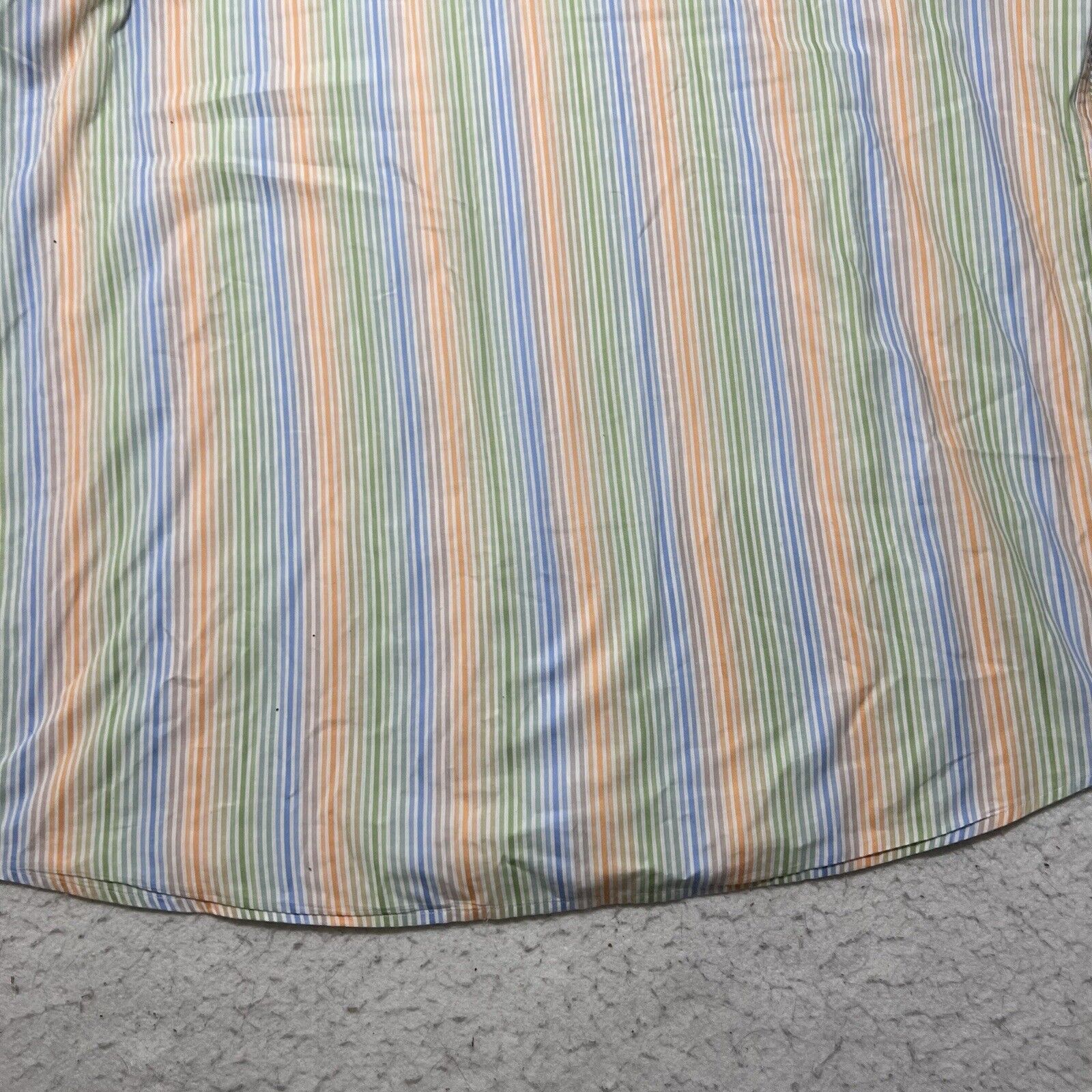 Alan Flusser Alan Flusser XL Colorful Striped Button Down Collared Shirt Size US XL / EU 56 / 4 - 11 Thumbnail