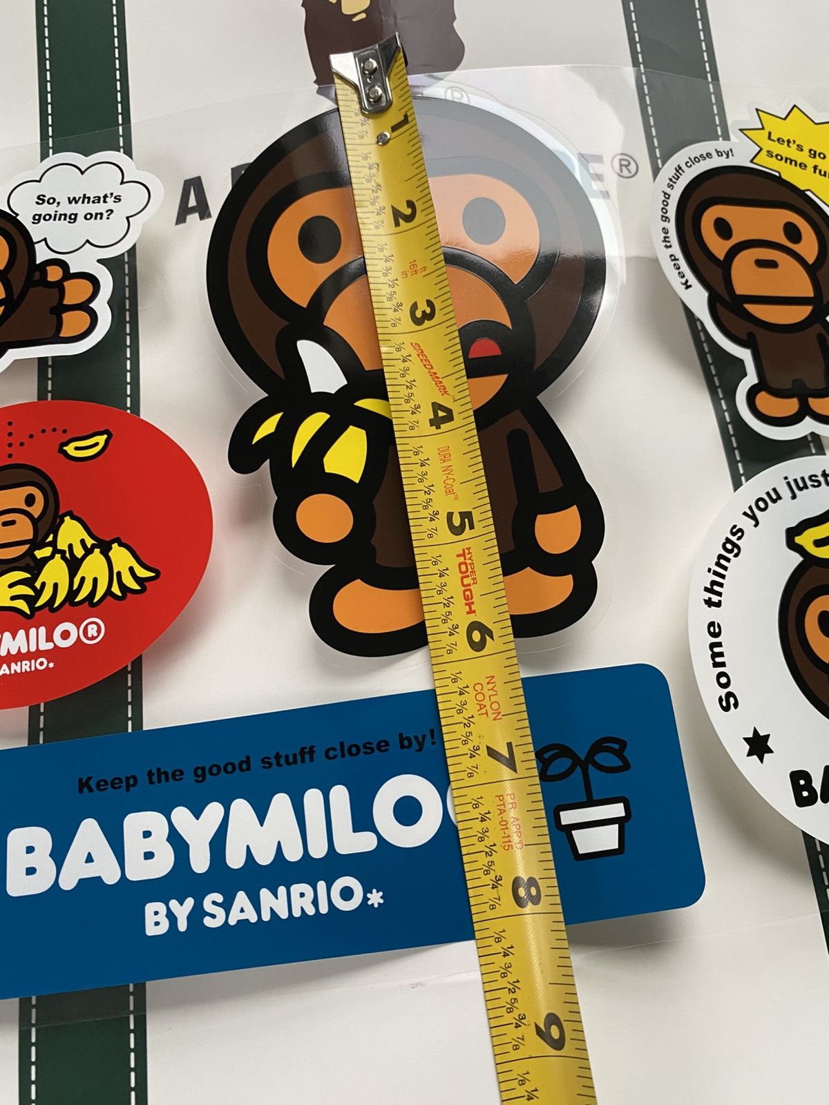 Bape Bape Baby Milo Stickers Size ONE SIZE - 7 Thumbnail