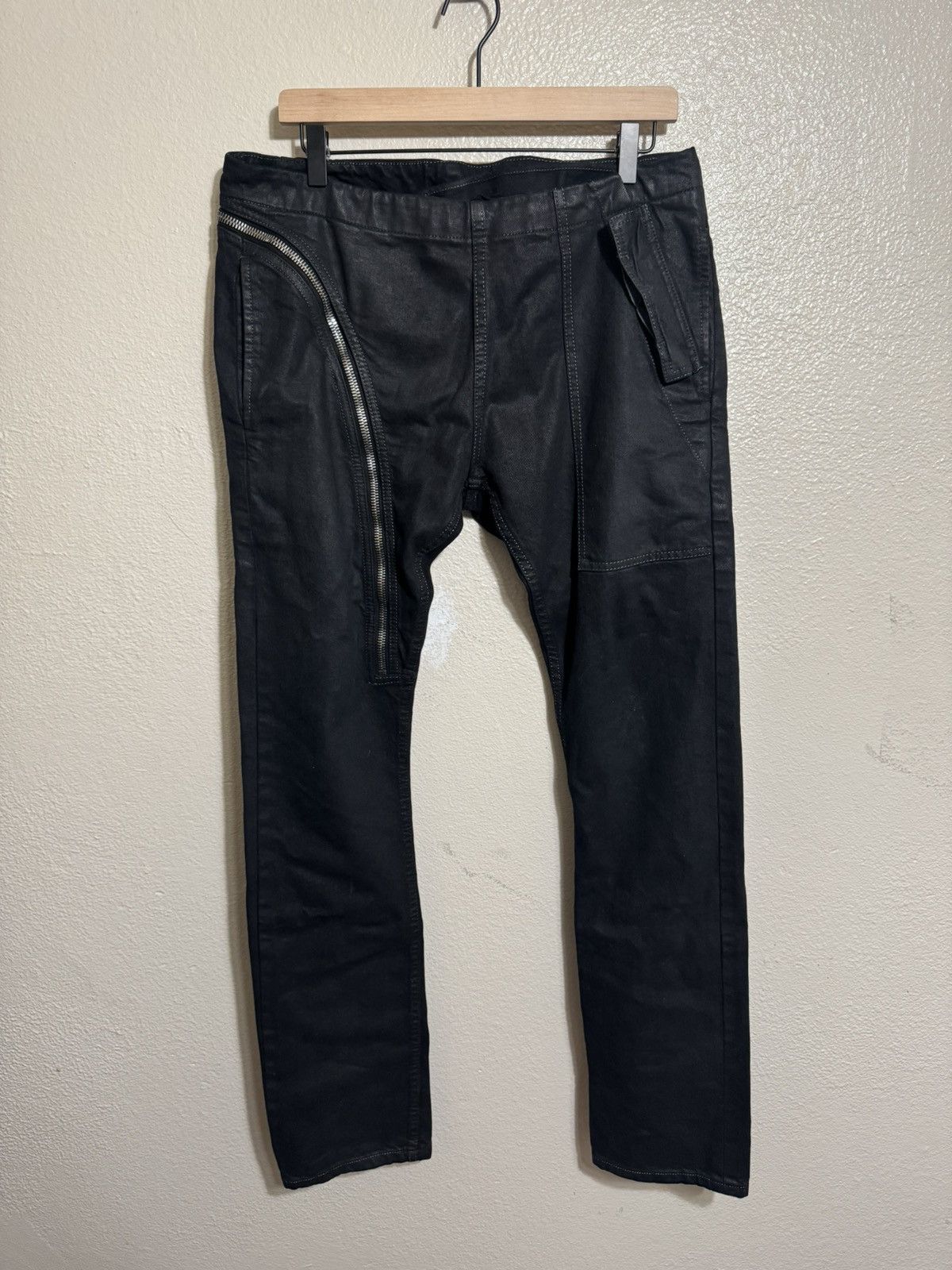 Rick Owens × Rick Owens Drkshdw Rick Owens Black Wax Aircuts Size US 31 - 1 Thumbnail