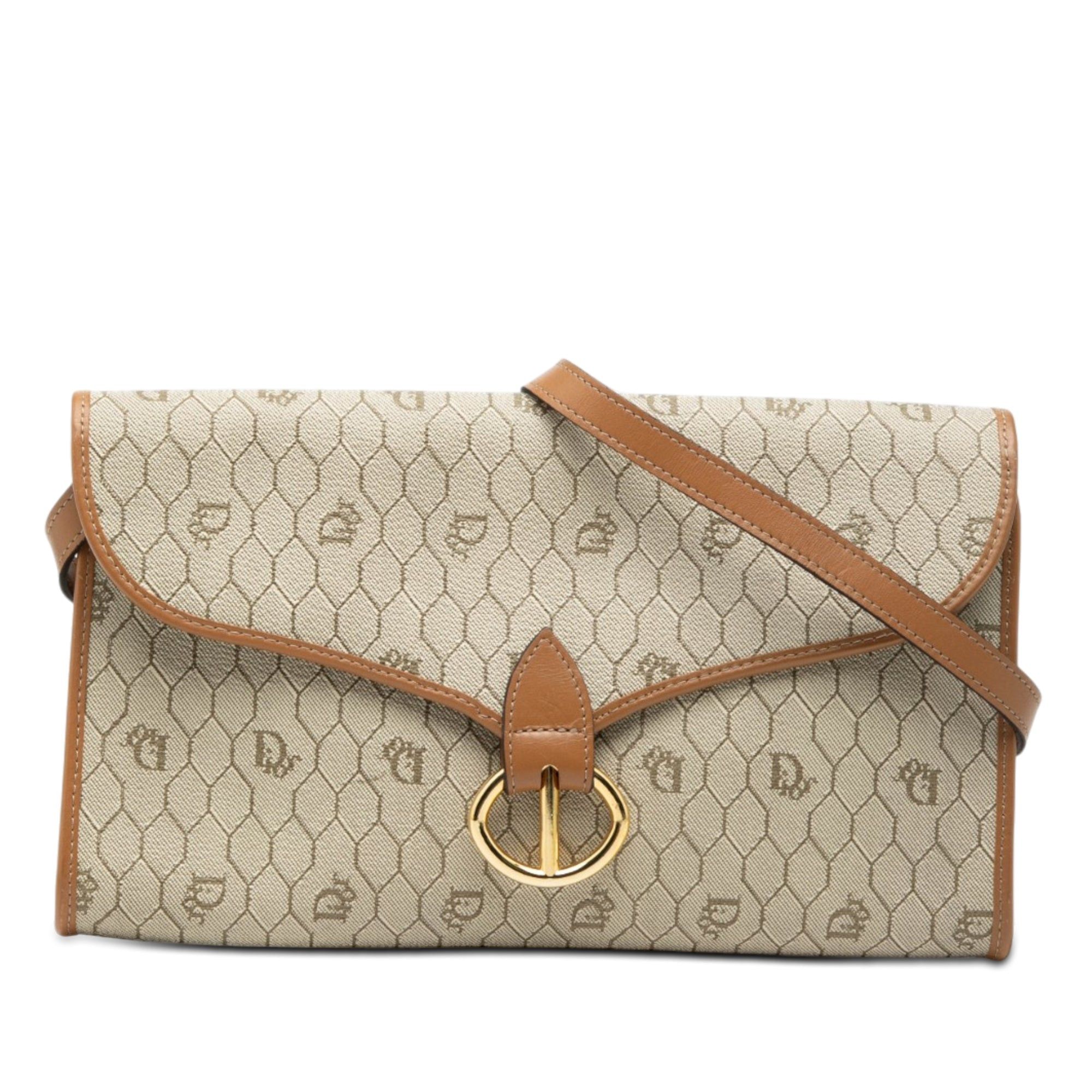Dior Honeycomb Coated Canvas Crossbody Size ONE SIZE - 1 Thumbnail