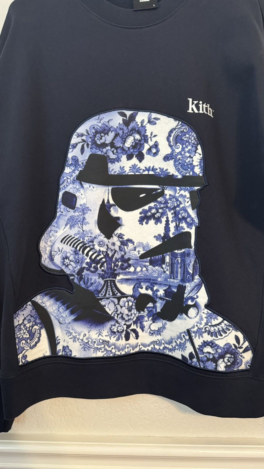 トップス Kith Stormtrooper Sweater Star Wars Kith x STAR WARS Stormtrooper Crewneck Sweater Black Men's