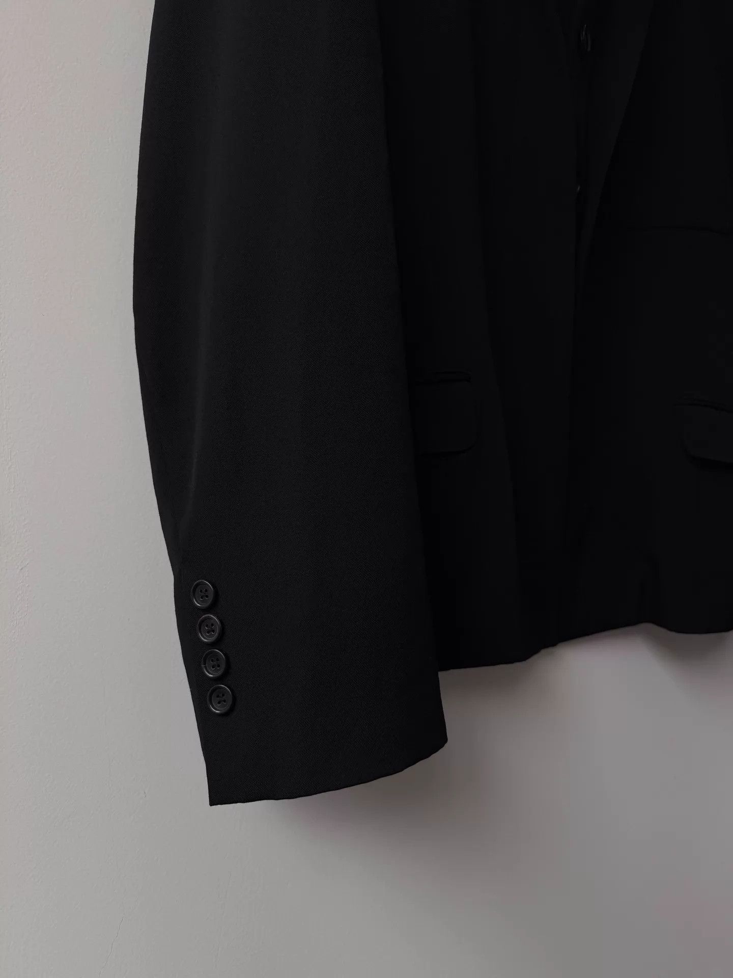 Yohji Yamamoto Yohji Yamamoto PH 21AW DL Blazer 100% Gaba Wool 2 Size US M / EU 48-50 / 2 - 3 Thumbnail