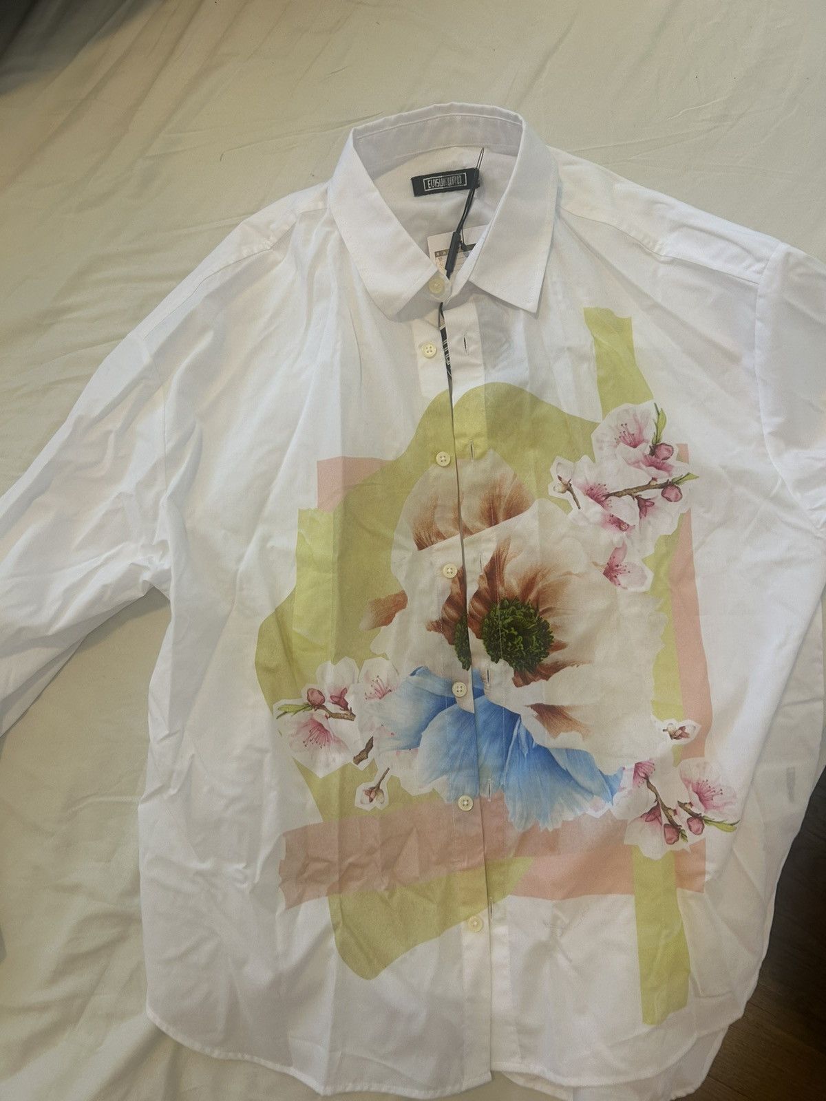 Evisu Evisu floral collage oversized button up shirt Size M / US 6-8 / IT 42-44 - 3 Thumbnail
