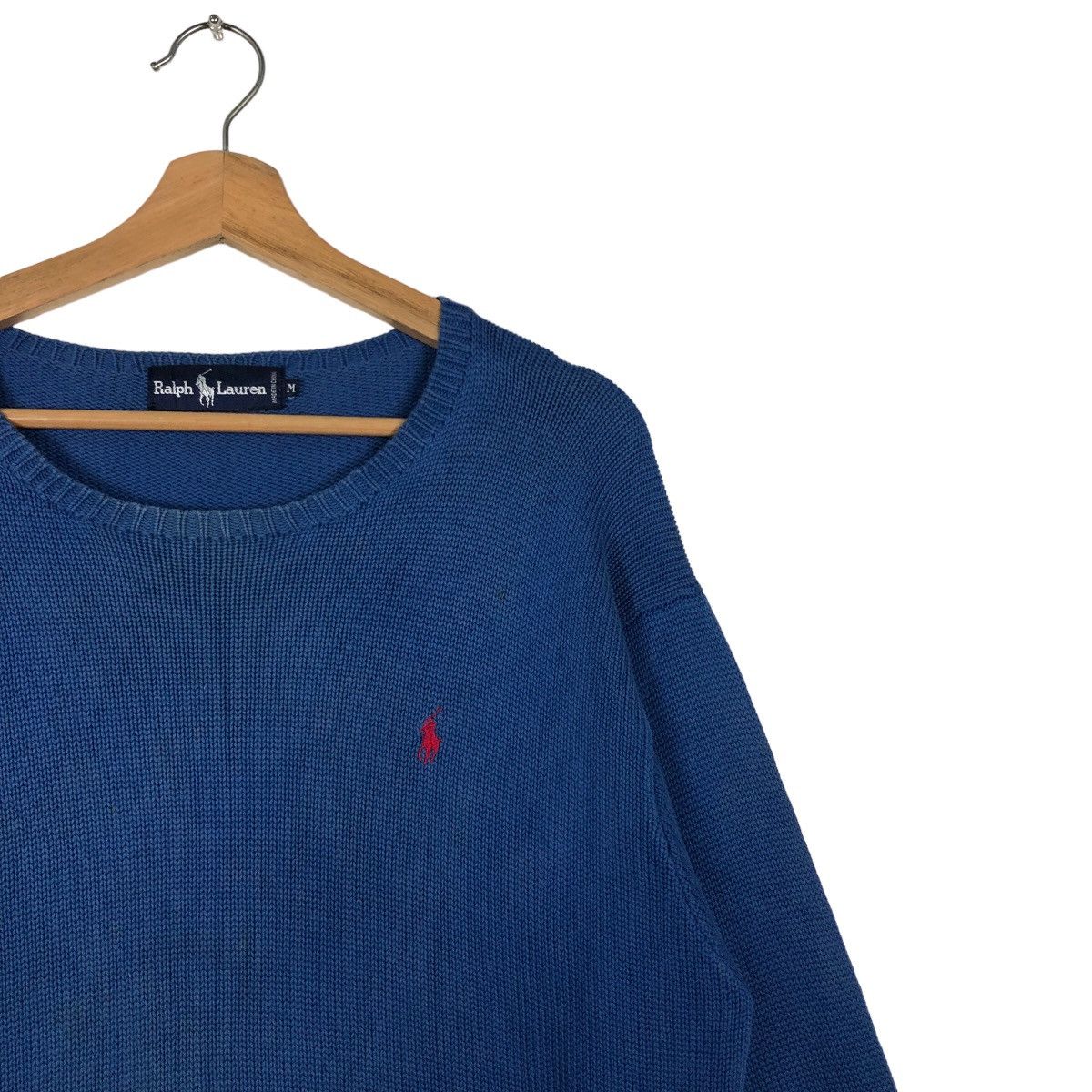 Ralph Lauren 🔥90’s Ralph Lauren Knit Sweatshirt Size US M / EU 48-50 / 2 - 5 Thumbnail