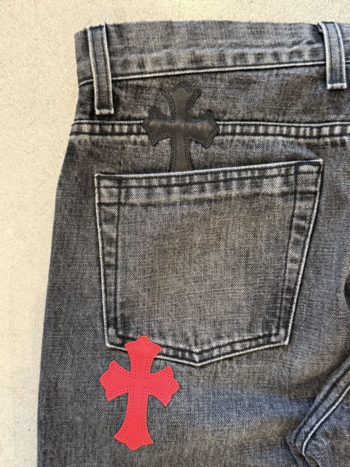 Chrome Hearts Chrome hearts jeans Size US 33 - 13 Thumbnail