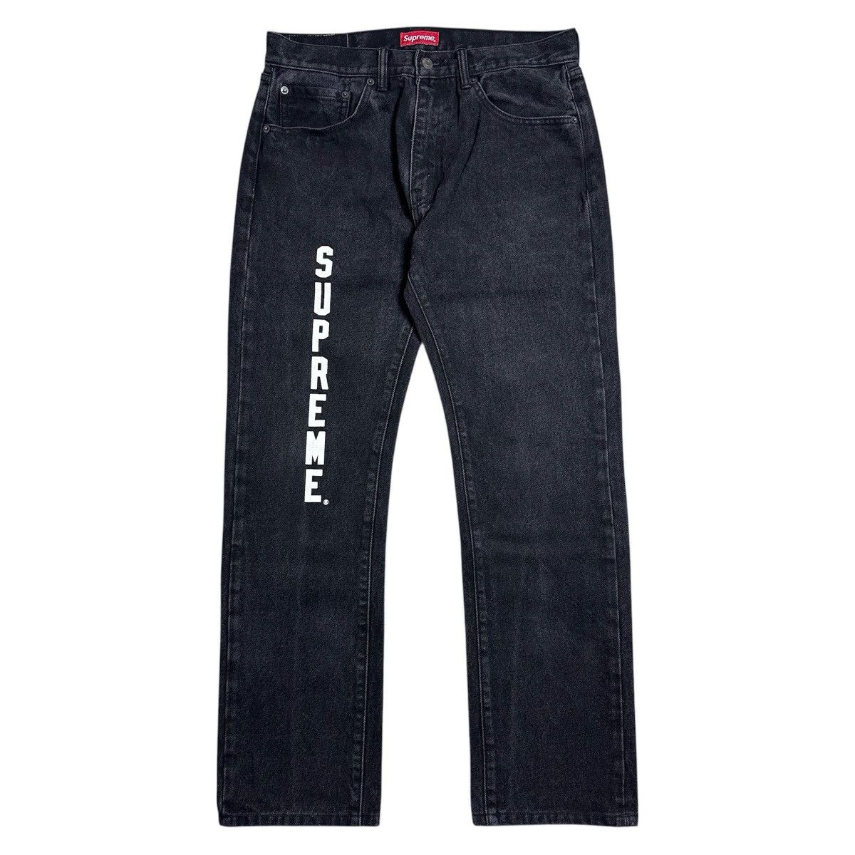 Levi's × Supreme Levi's X Supreme Blackwash Jeans Size US 31 - 2 Thumbnail