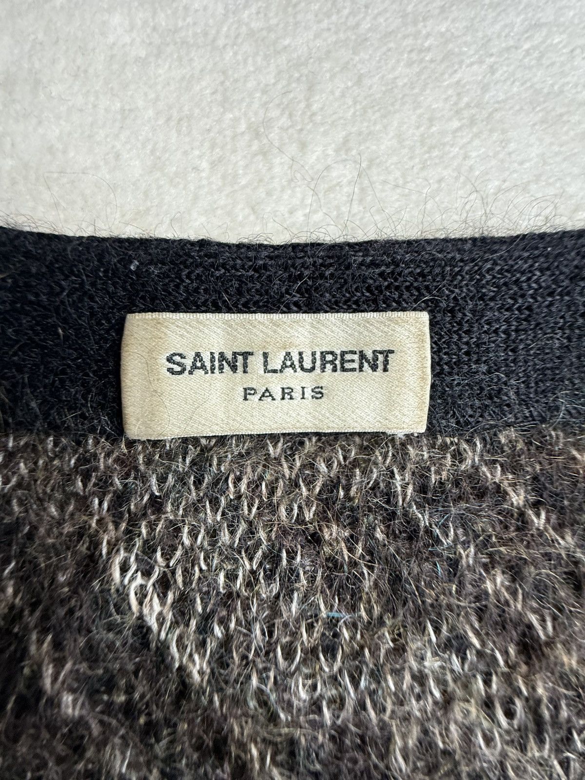 Saint Laurent Paris SS15 Saint Laurent camo camouflage cardigan Hedi Psych Rock Size US S / EU 44-46 / 1 - 23 Thumbnail
