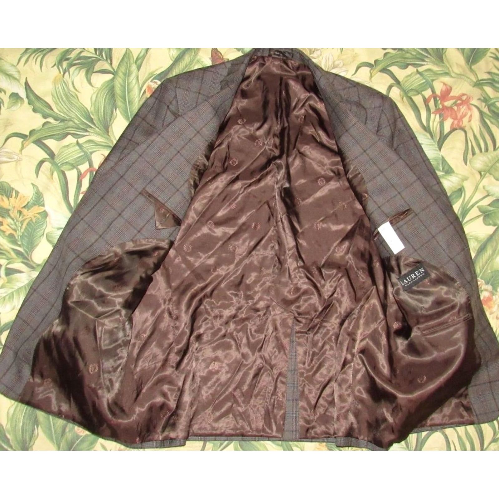 Ralph Lauren Polo RALPH LAUREN Blazer Polo RALPH LAUREN Blazer Wool Blend 42L Grey Blue Brown Plaid Wool Blend Blazer Sport Coat Jacket 42L Mens Size US XL / EU 56 / 4 - 4 Thumbnail