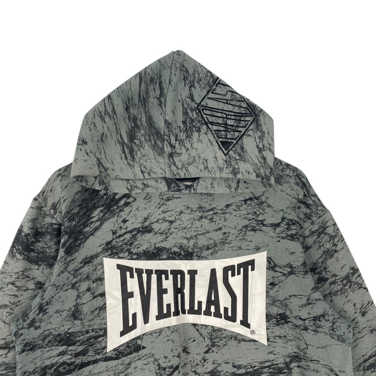 Other Vintage Everlast Hoodie Gray Pullover ajim ore Size M Size US M / EU 48-50 / 2 - 4 Thumbnail