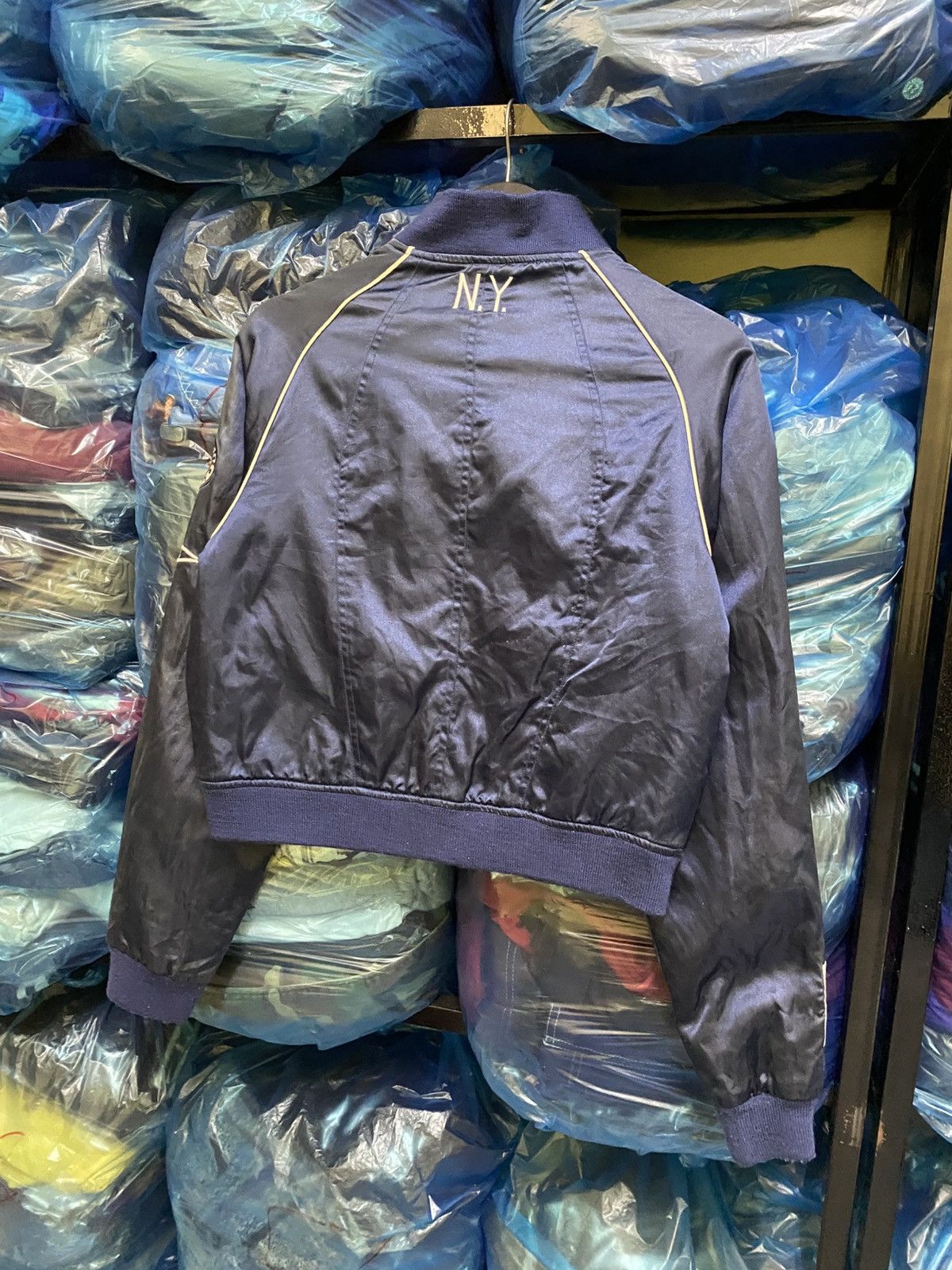 New York Yankees VINTAGE YANKEES SATIN JACKET Size S / US 4 / IT 40 - 8 Thumbnail