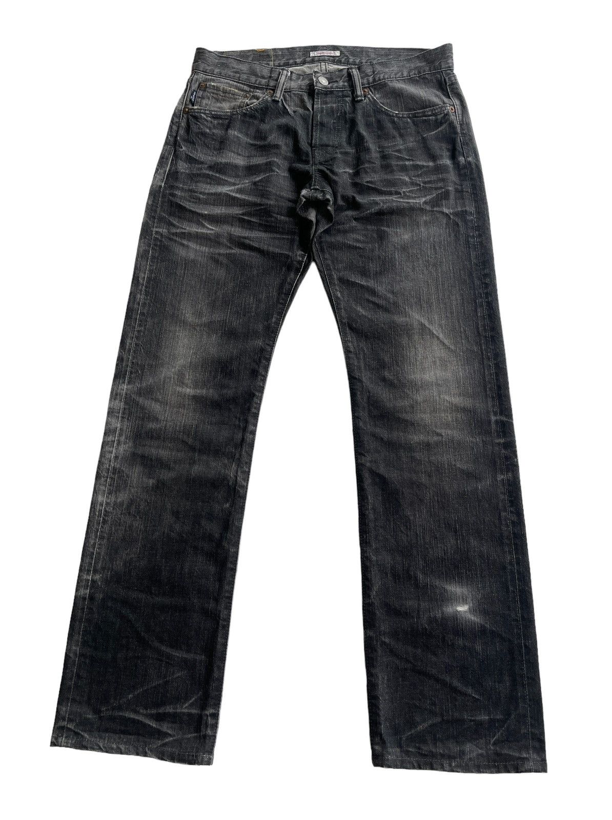Eternal Eternal Japan Distressed Washed Denim Size US 31 - 5 Thumbnail