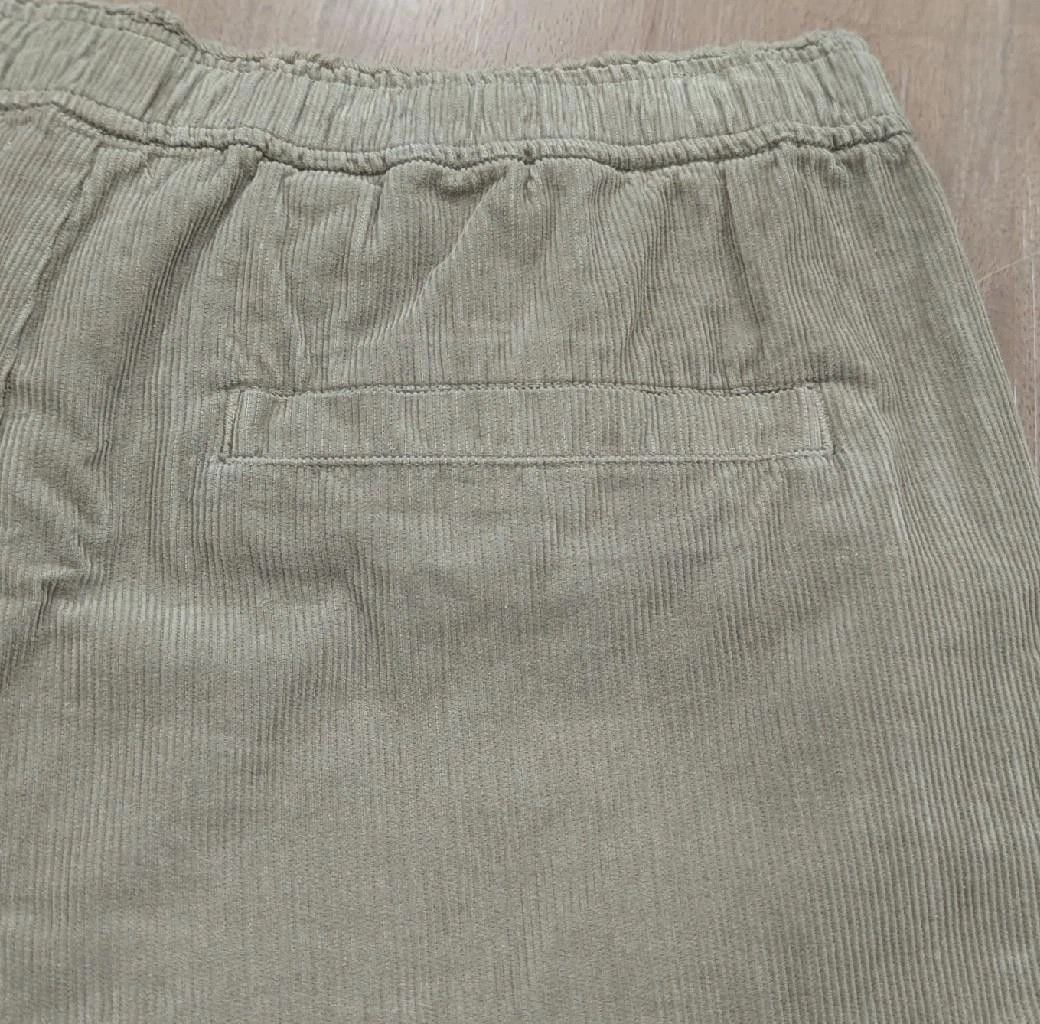 John Elliott John Elliott "Talladega" Corduroy Shorts Bark 2XL Size US 38 / EU 54 - 3 Thumbnail
