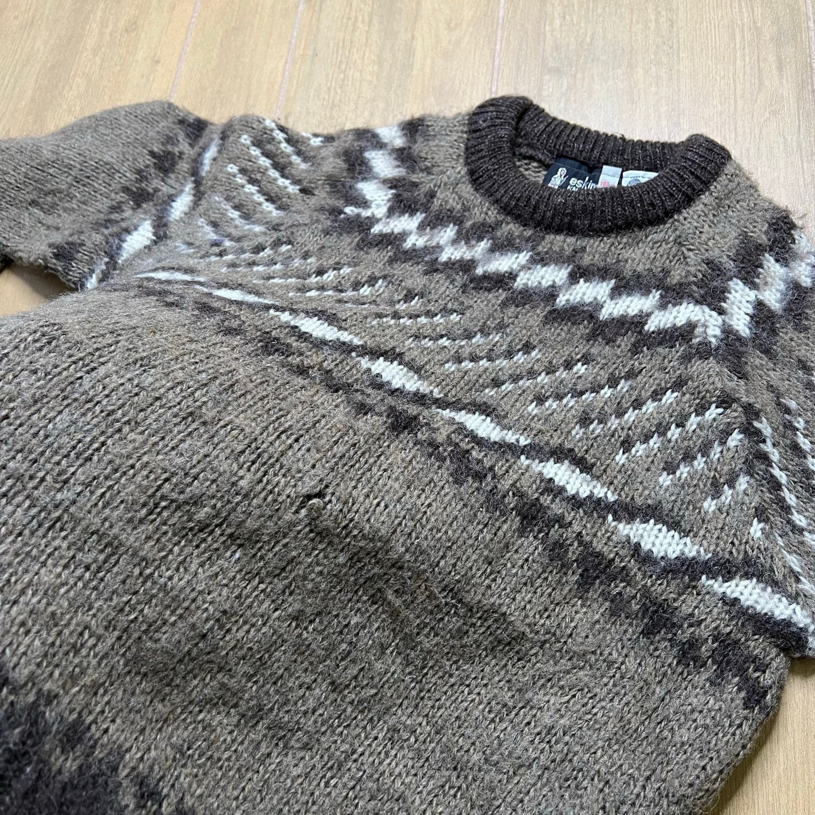 Vintage Vintage Eskimo Eskimo Knitwear Wool Sweater England Mens M Size US M / EU 48-50 / 2 - 8 Thumbnail