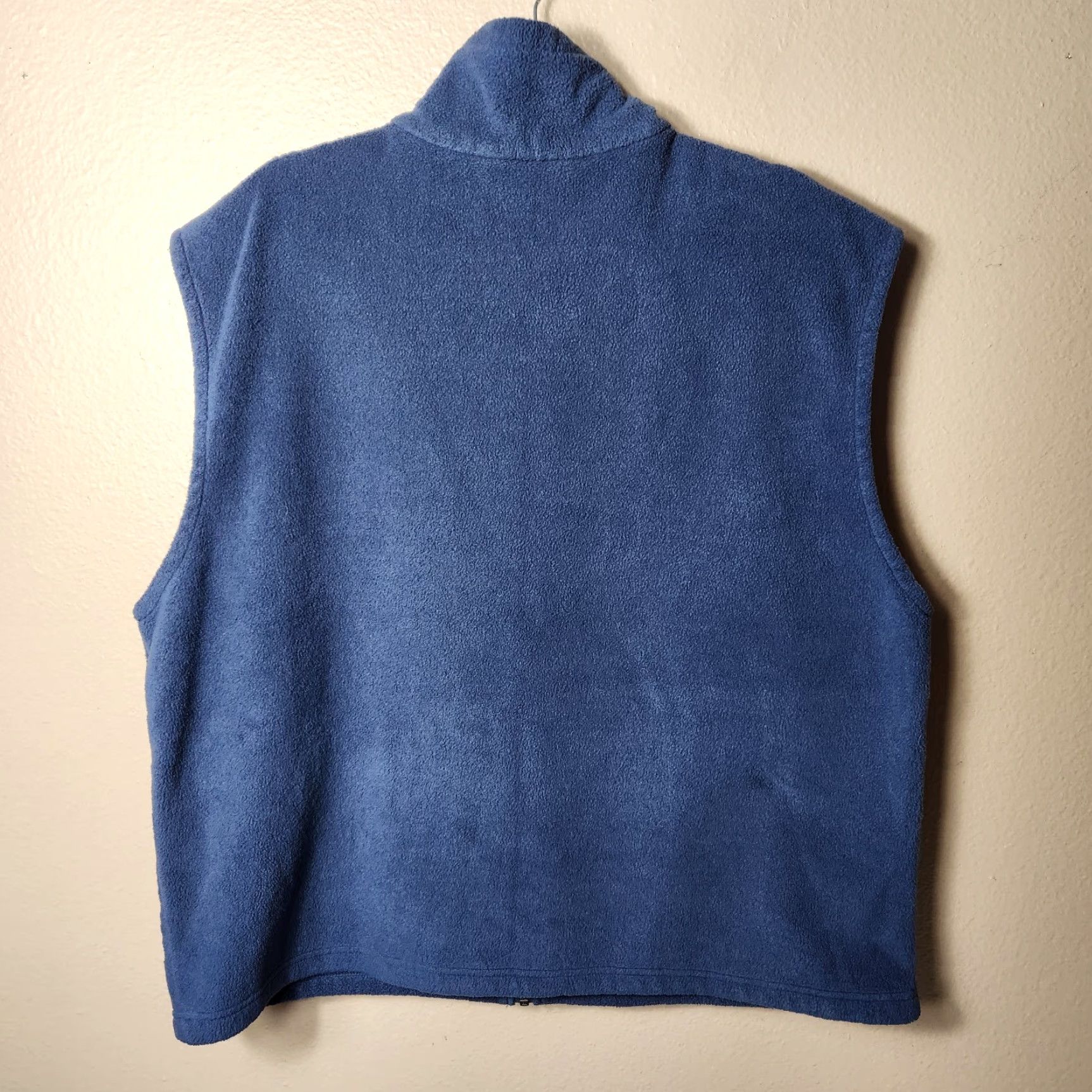 Vintage Columbia Vest Mens Navy Fleece Full Zip Collared Zipper Pockets-XL Size Size US XL / EU 56 / 4 - 4 Thumbnail