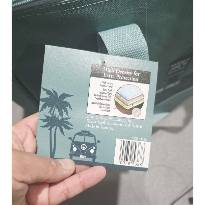 Other Trader Joe's 8 Gallons Reusable Bag Cooler Large Insulated Size ONE SIZE - 7 Thumbnail