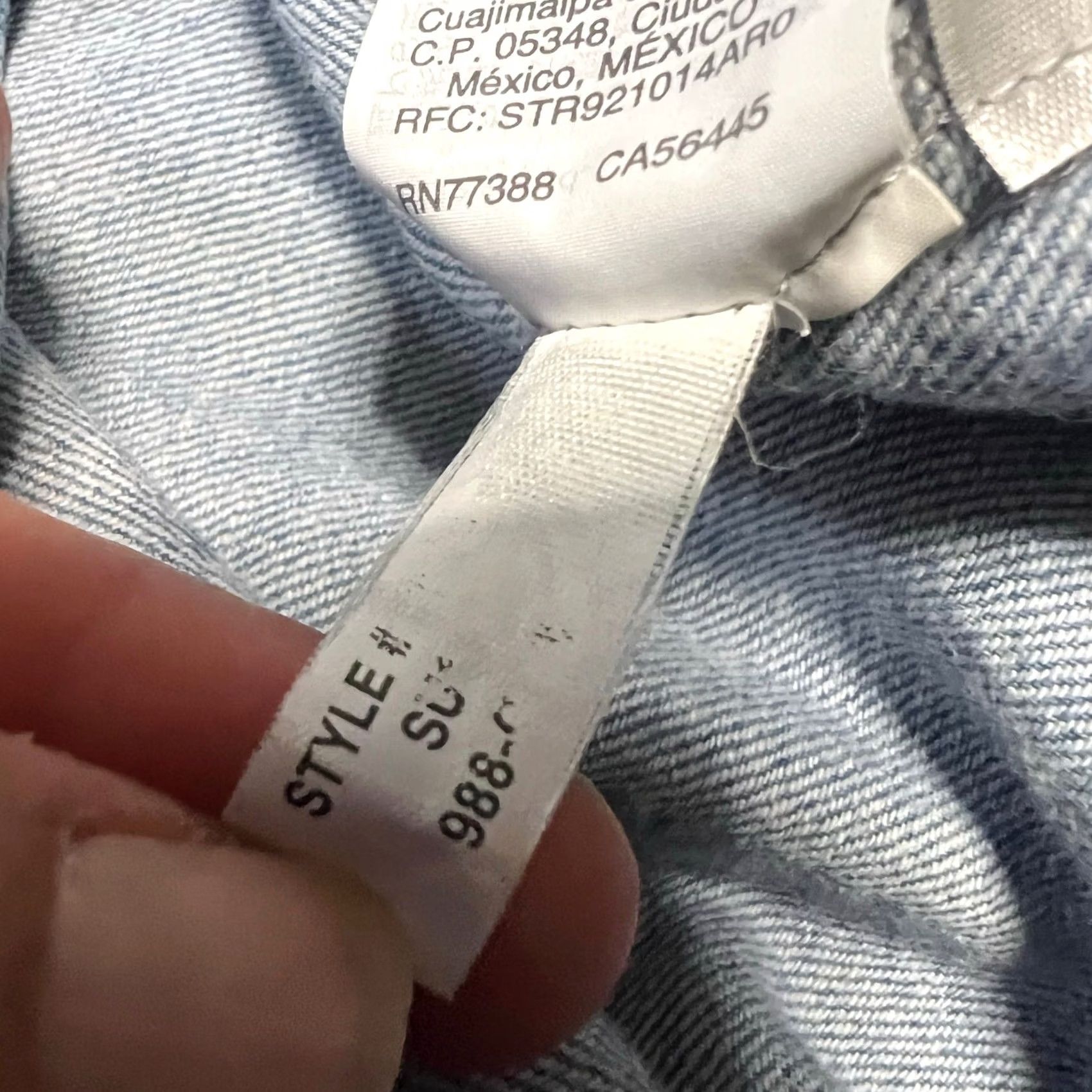 Madewell Madewell Denim Dress Womens Small Light Wash Short Sleeve Popover Size Size 28" / US 6 / IT 42 - 8 Thumbnail
