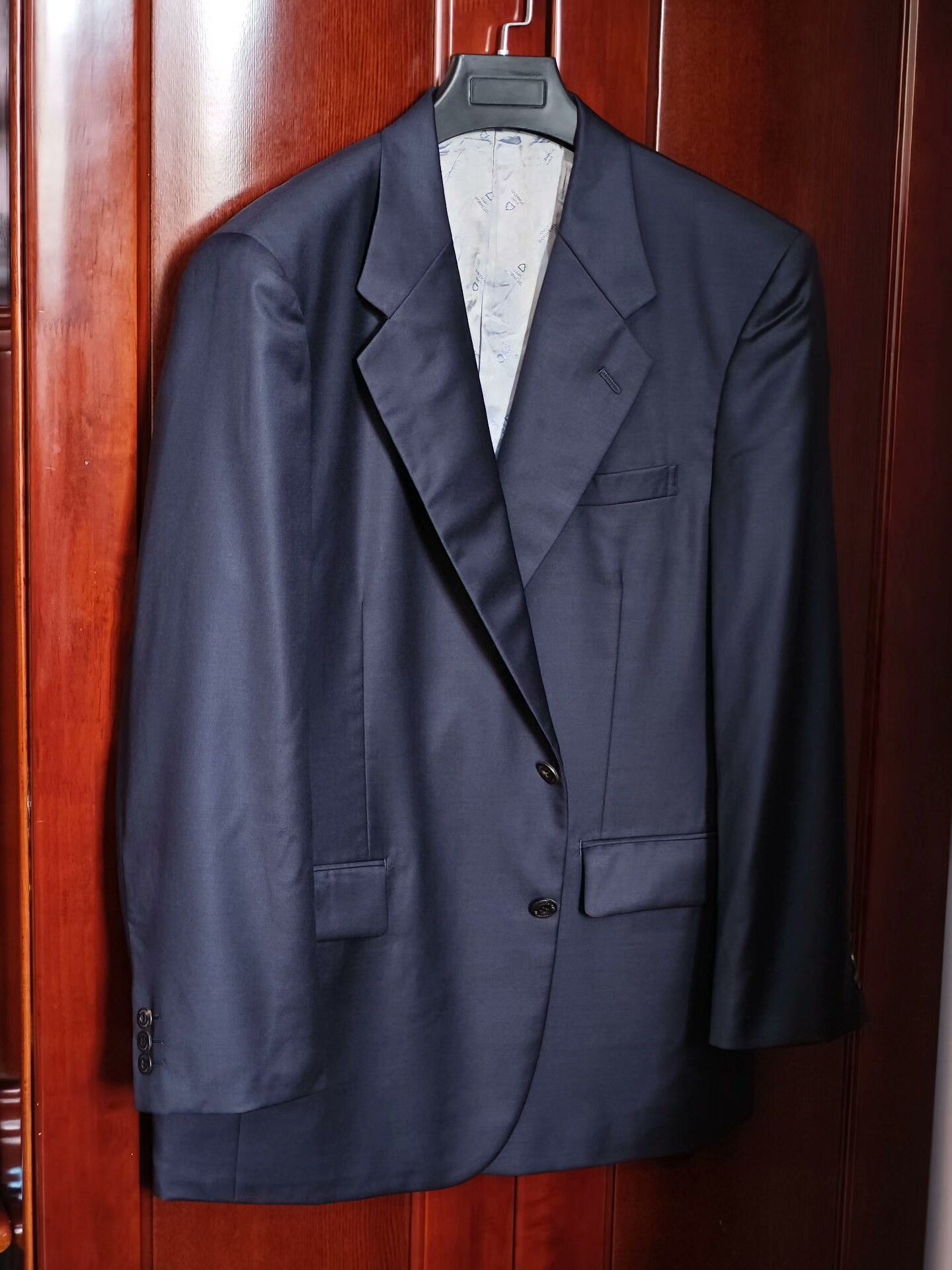 Japanese Brand Dormeuil Wool Custom Tailored Suit Size US XL / EU 56 / 4 - 1 Thumbnail