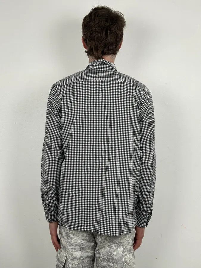 Prada SS2008 Prada Black White Checkered Shirt Size US M / EU 48-50 / 2 - 2 Thumbnail