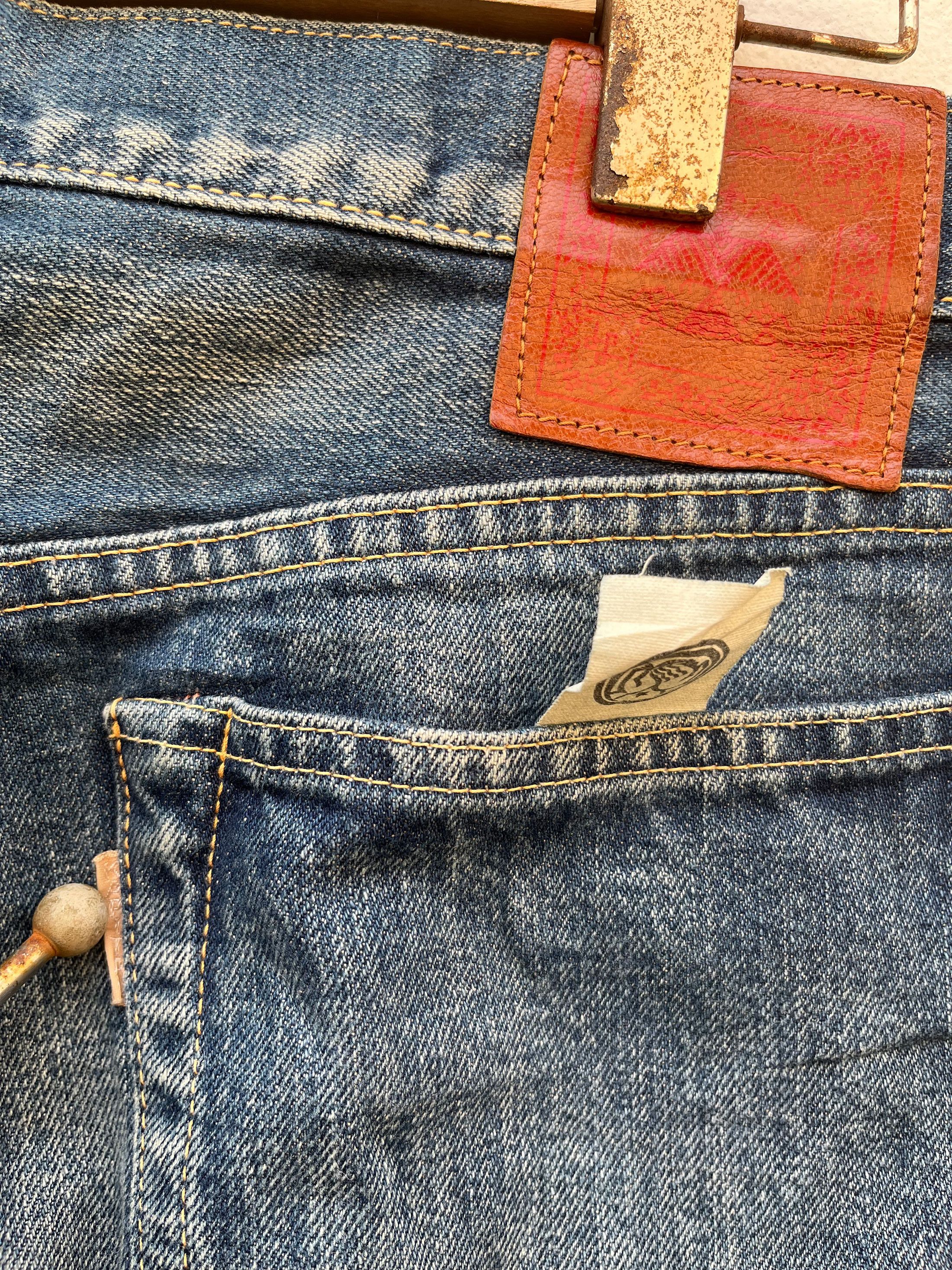 Designer × Kapital Kapital Japan Zipper Selvedge Jeans Size US 32 / EU 48 - 6 Thumbnail