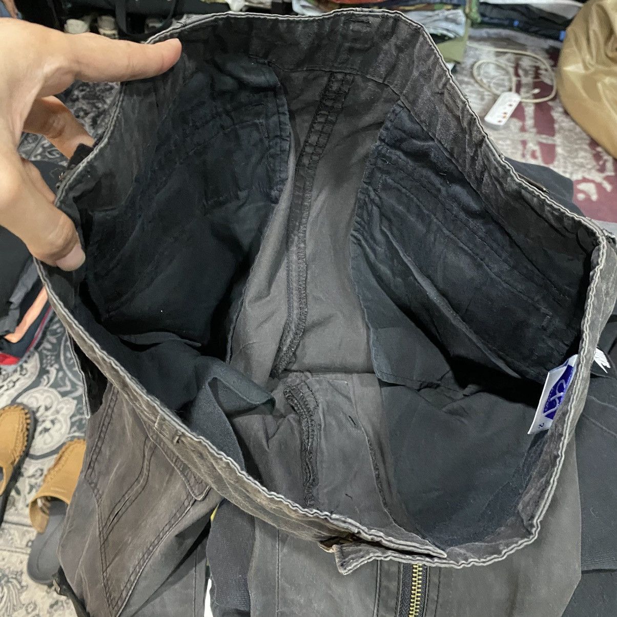 ABAHOUSE Japanese Abahouse Bondage Cargo Semantic Denim Rare Design Size US 32 / EU 48 - 17 Thumbnail