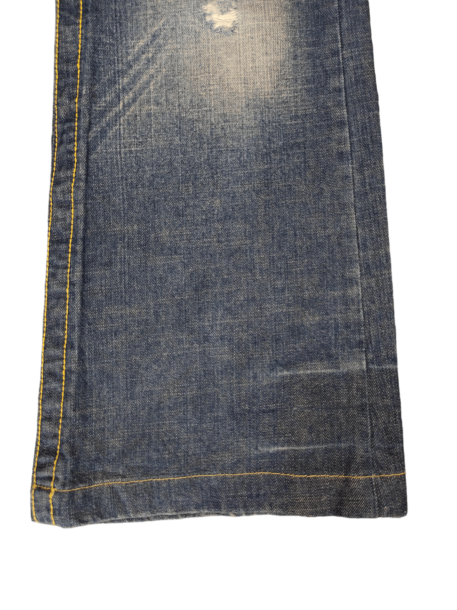 If Six Was Nine Flare Baggy Jean Red Pepper Distres Faded Low Rise Boot Cut Size US 29 - 7 Thumbnail