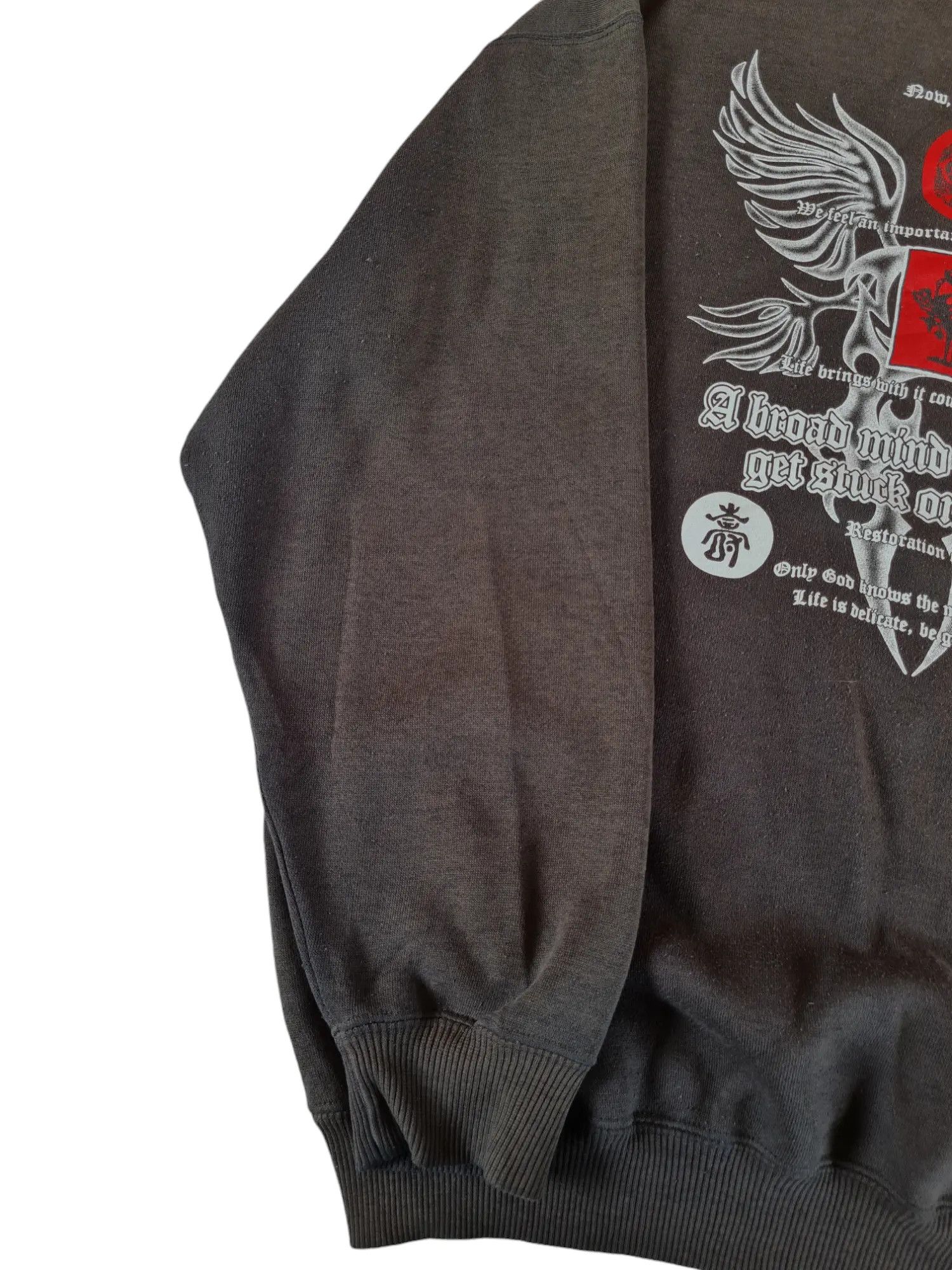 Other Vintage Japanese Brand Sweatshirt Wings Printed Size US L / EU 52-54 / 3 - 5 Thumbnail