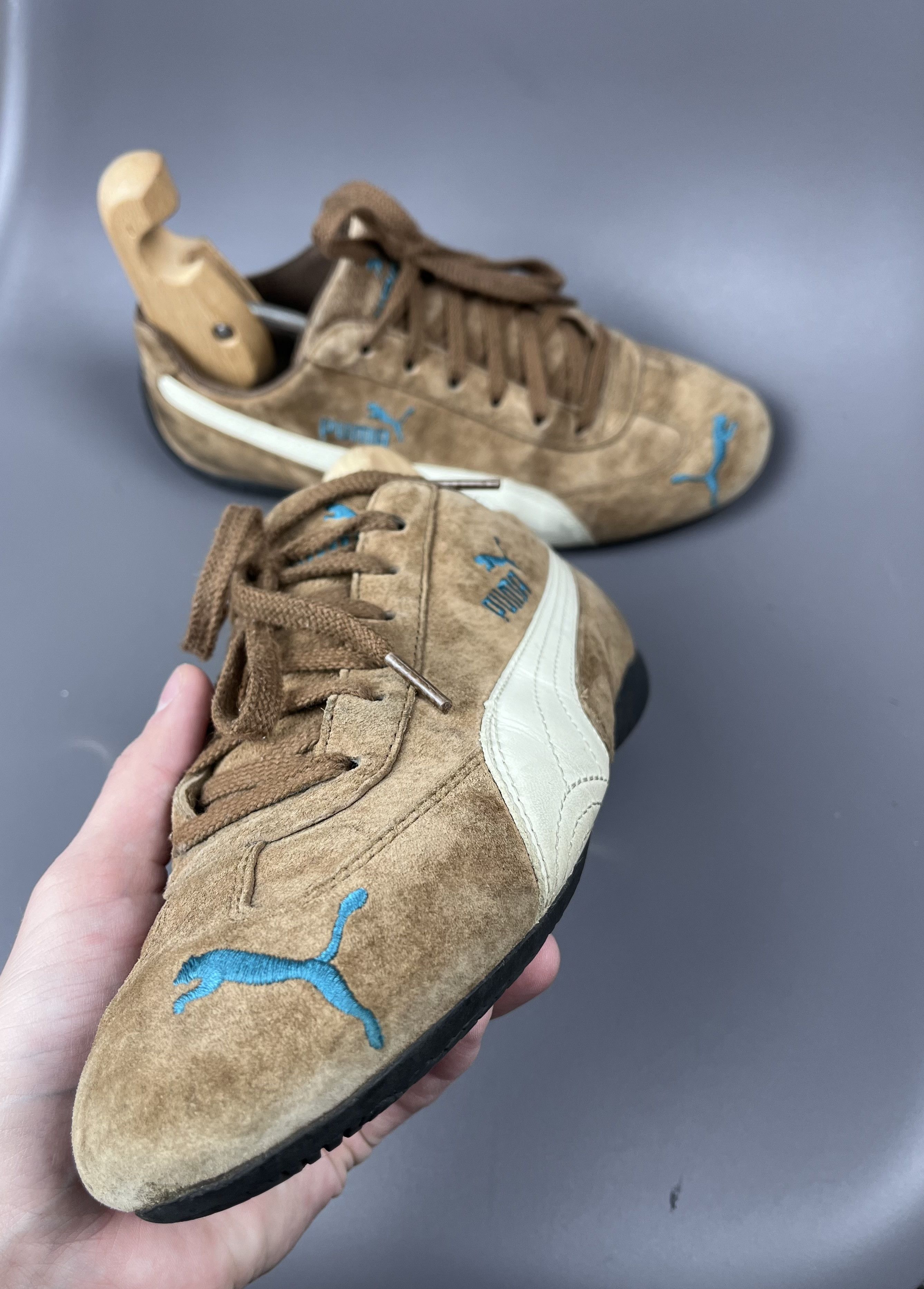 Puma Vintage women sneakers Puma SpeedCat light brown size 38 Size US 5.5 / EU 38 - 7 Thumbnail