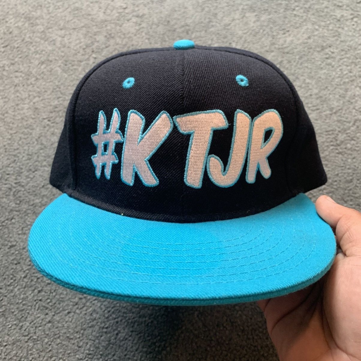 Rap Tees VINTAGE 2012 FLYNT FLOSSY X TURQUOISE JEEP RECORDS #KTJR CAP Size ONE SIZE - 1 Thumbnail