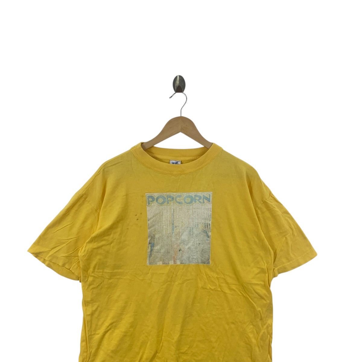 Band Tees Vintage 1997 POPCORN BAND Japan Tour Concert Tee Shirt Top Size US M / EU 48-50 / 2 - 2 Thumbnail