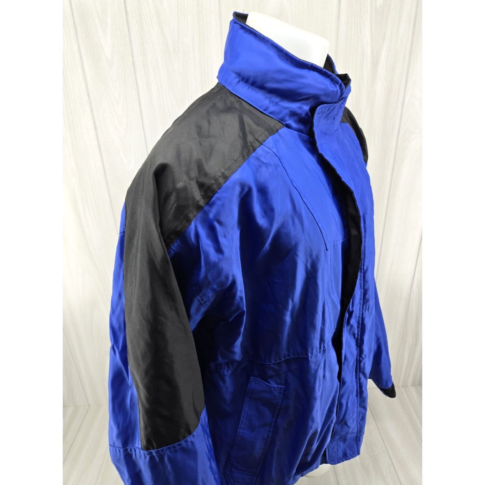 Marlboro VINTAGE Marlboro Unlimited Jacket Nylon Hooded Full Zip Men’s XL 90s Windbreaker Blue Size US XL / EU 56 / 4 - 5 Thumbnail