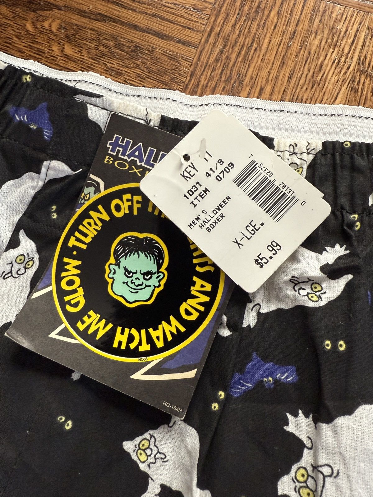 Vintage NWT Vintage Ghost Halloween Boxer Shorts Size US 40 / EU 56 - 4 Thumbnail