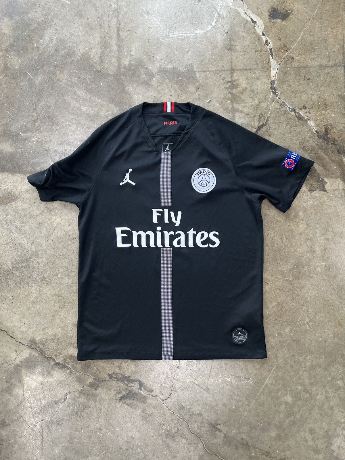 Other PSG Mbappe 7 Paris Fly Emirates Jumpman Jersey Large Size US L / EU 52-54 / 3 - 2 Thumbnail