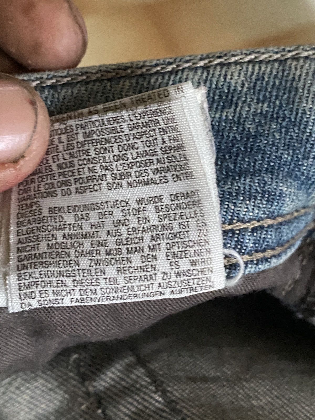 Diesel × If Six Was Nine Vintage diesel safado W29 L30 denim Size US 29 - 13 Thumbnail