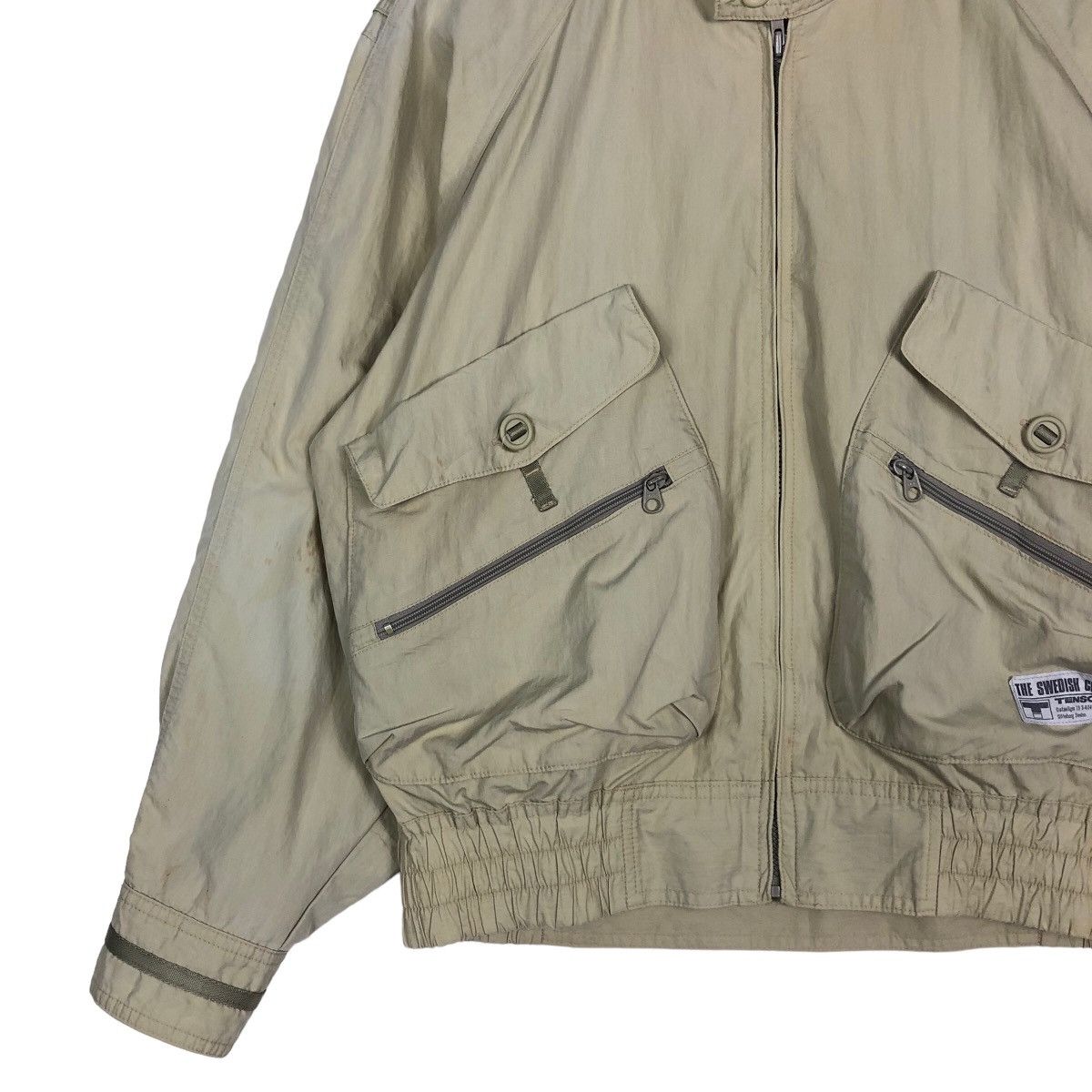 Japanese Brand 🔥Vintage Bomber Jacket The Swedish Tenson Issey Miyake Size US M / EU 48-50 / 2 - 4 Thumbnail
