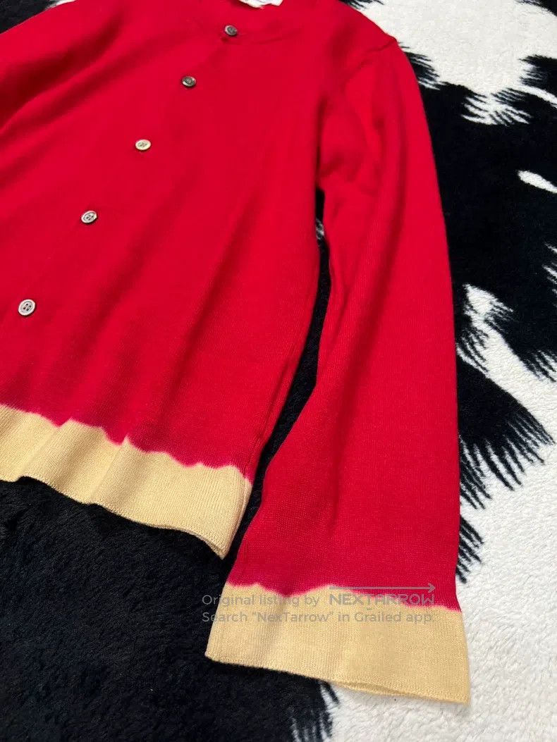 Comme des Garcons Comme Des Garcons Decoloured cardigan top 100% wool Size S / US 4 / IT 40 - 3 Thumbnail