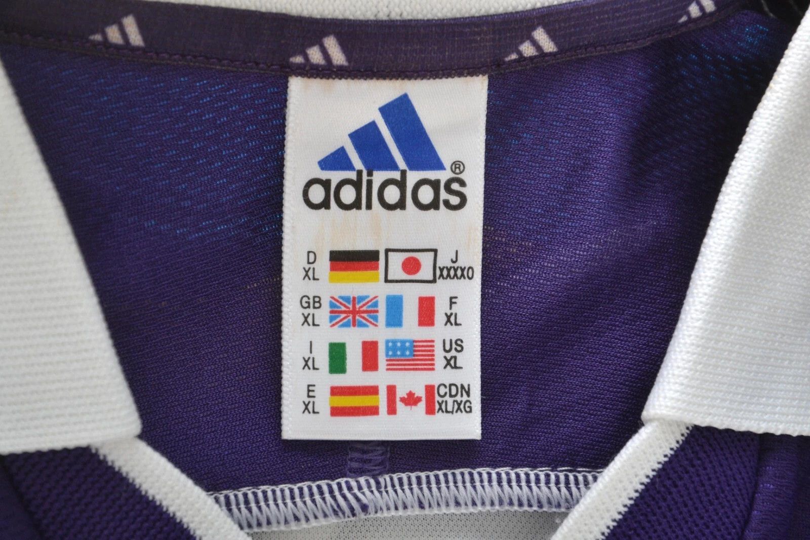 Adidas ANDERLECHT 2000/2001 FOOTBALL SHIRT JERSEY ADIDAS SIZE XL Size US XL / EU 56 / 4 - 5 Thumbnail
