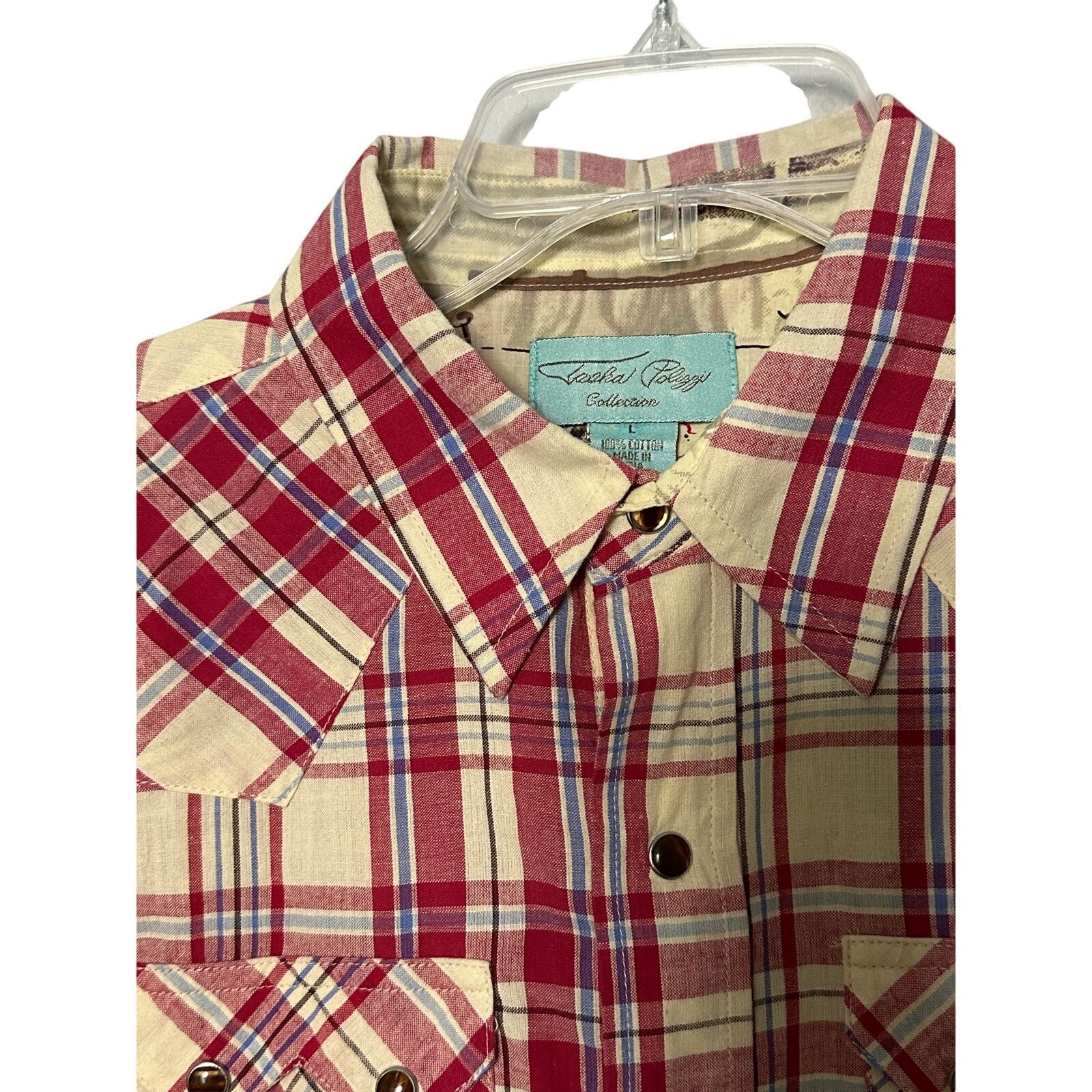 Other Tasha Polizzi Ladies L Wild West Pearl Snap Long Sleeve Size L / US 10 / IT 46 - 8 Thumbnail