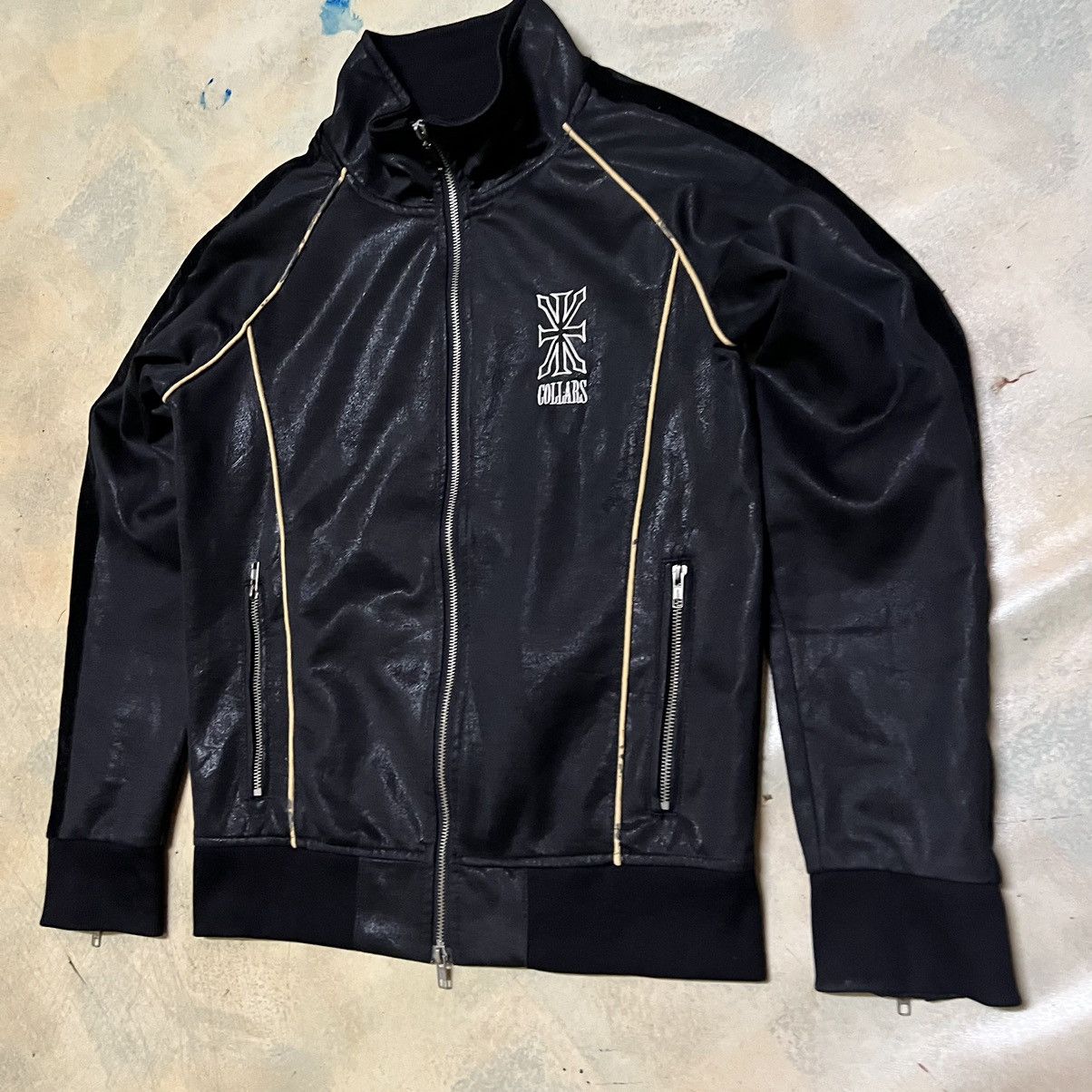 Japanese Brand Collars Big Skull Logo Zipper Sweater Size US M / EU 48-50 / 2 - 10 Thumbnail
