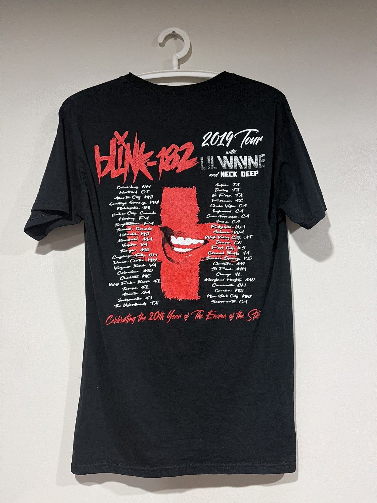 Other 2019 Blink 182 Lil Wayne Concert Tee Size US M / EU 48-50 / 2 - 2 Thumbnail