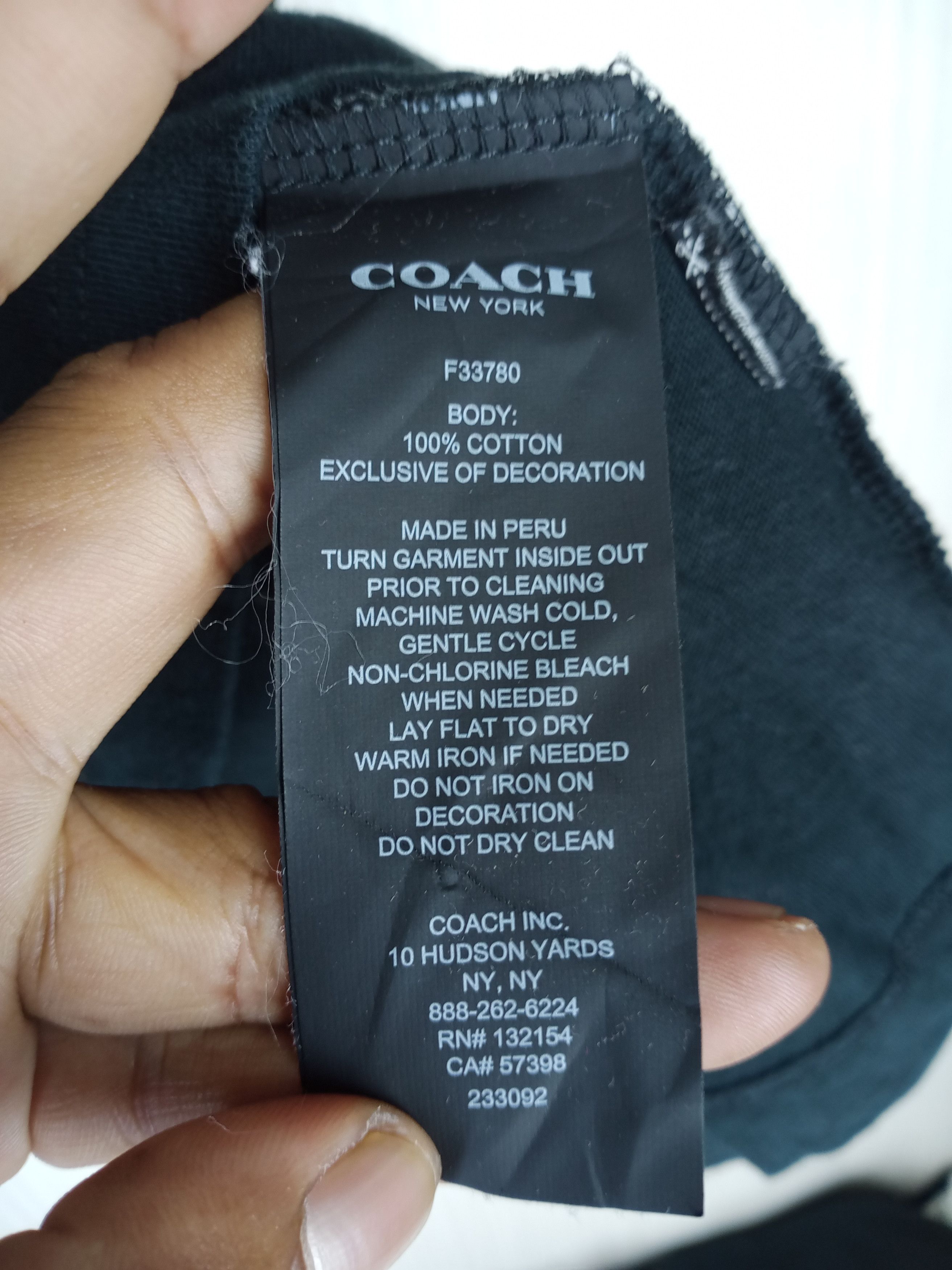 Coach Rare Coach Monogram Logo Tshirt Size US M / EU 48-50 / 2 - 9 Thumbnail