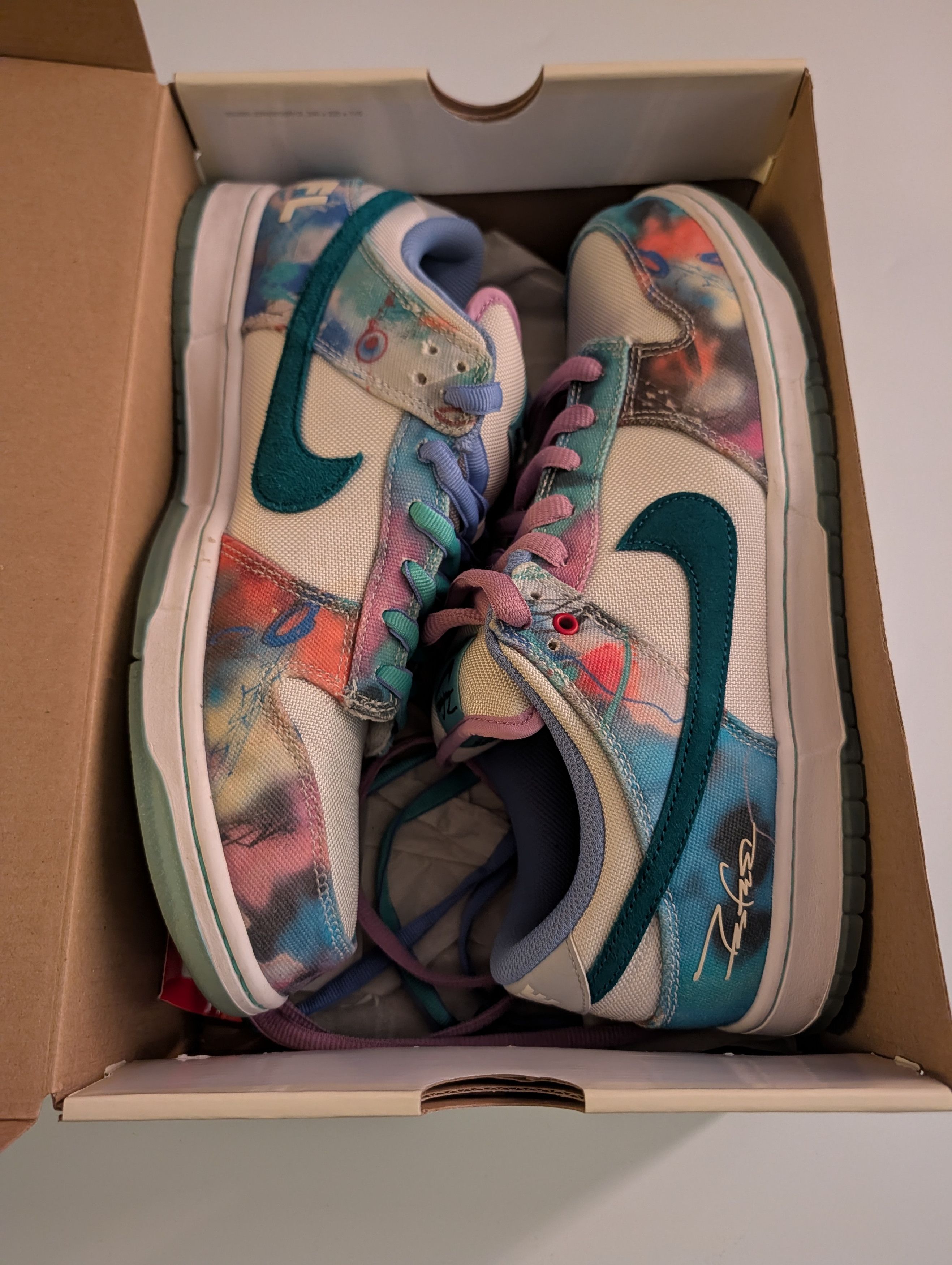 Nike SB Nike SB Dunk Low Futura 11.5 Size US 11.5 / EU 44-45 - 3 Thumbnail