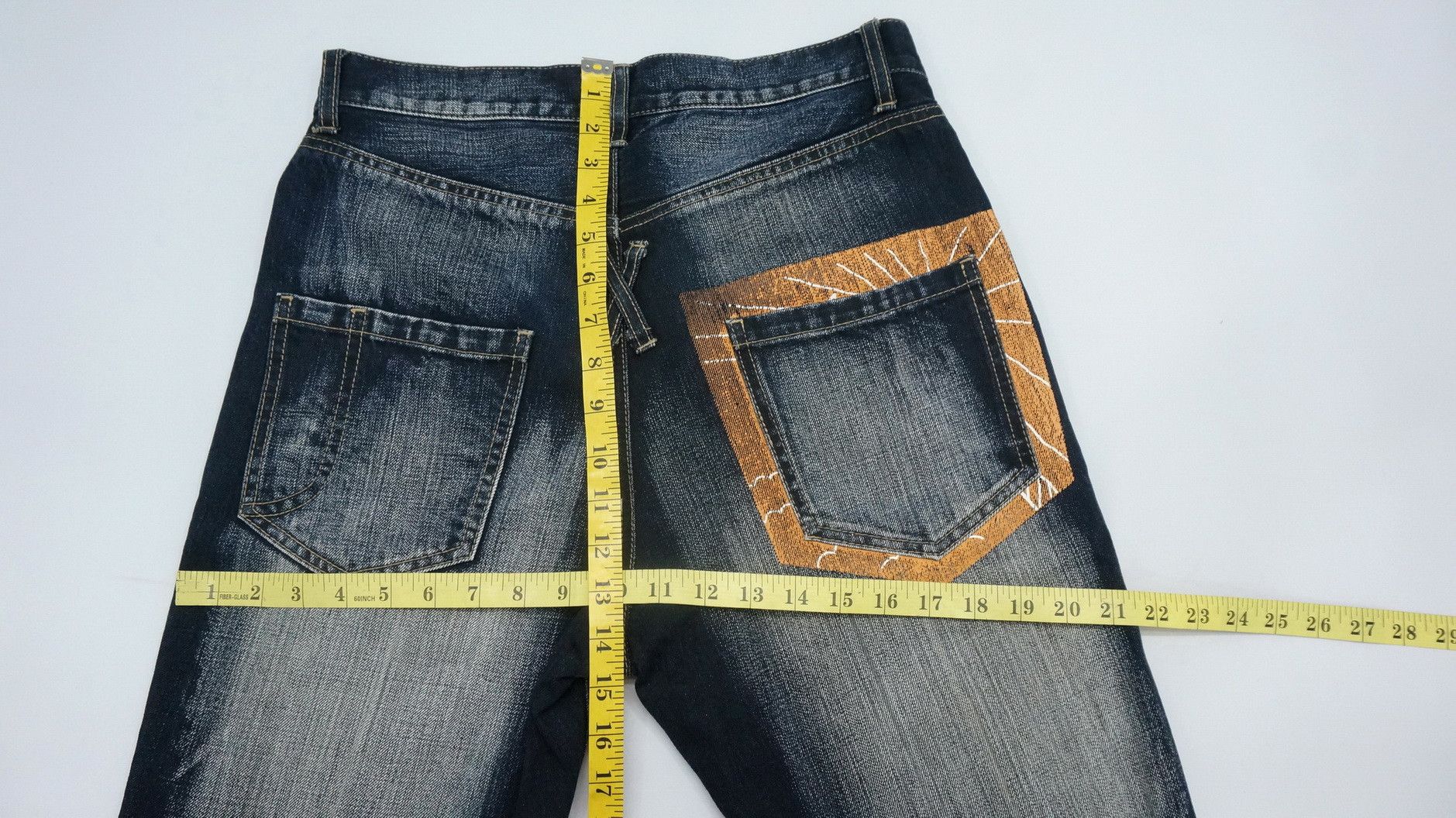 If Six Was Nine × PPFM × Tornado Mart PPFM Peyton Place Double Waist Distressed Roll Up Jeans Size US 29 - 10 Thumbnail